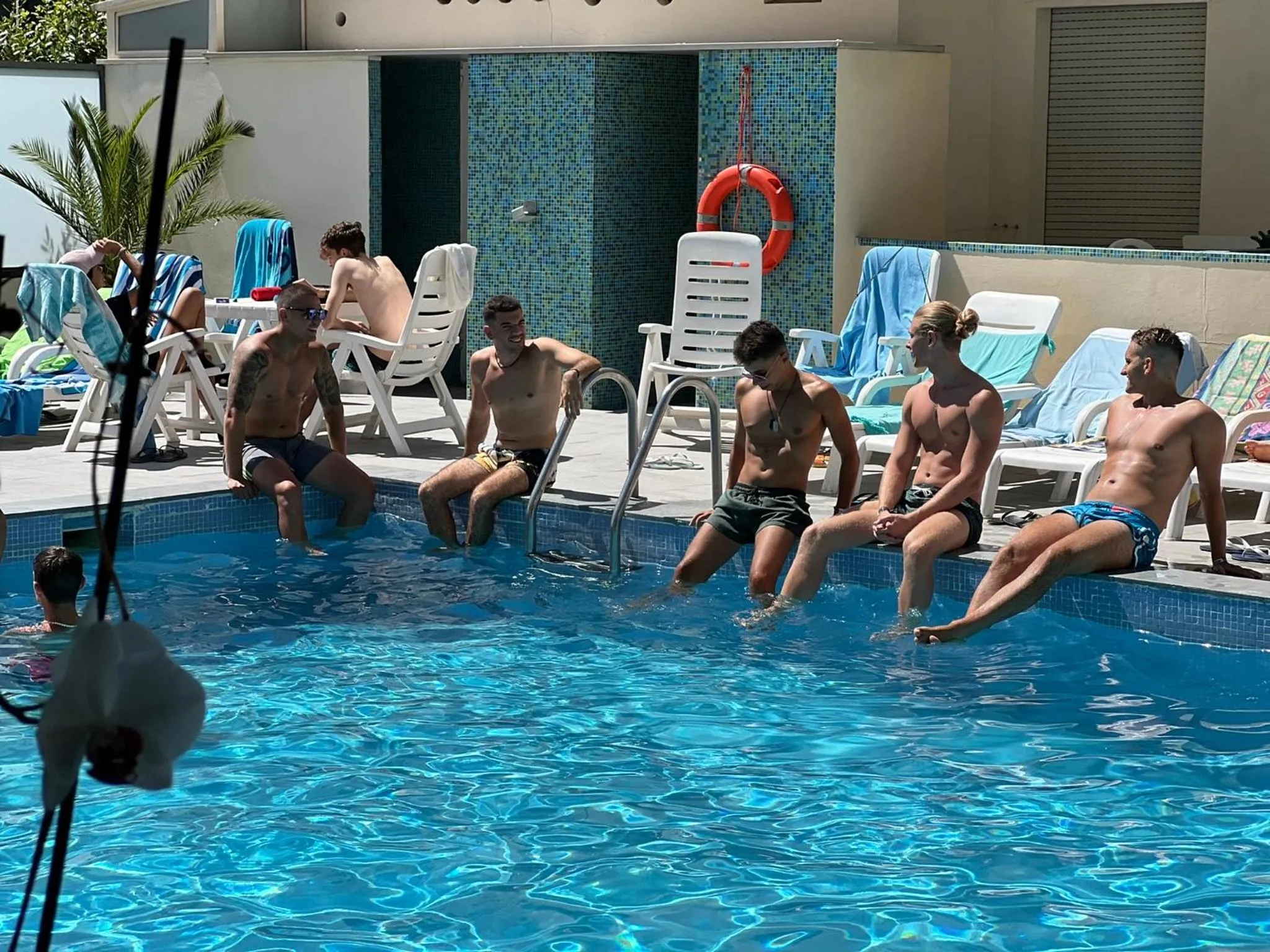 Swimming pool in Hotel Ardea