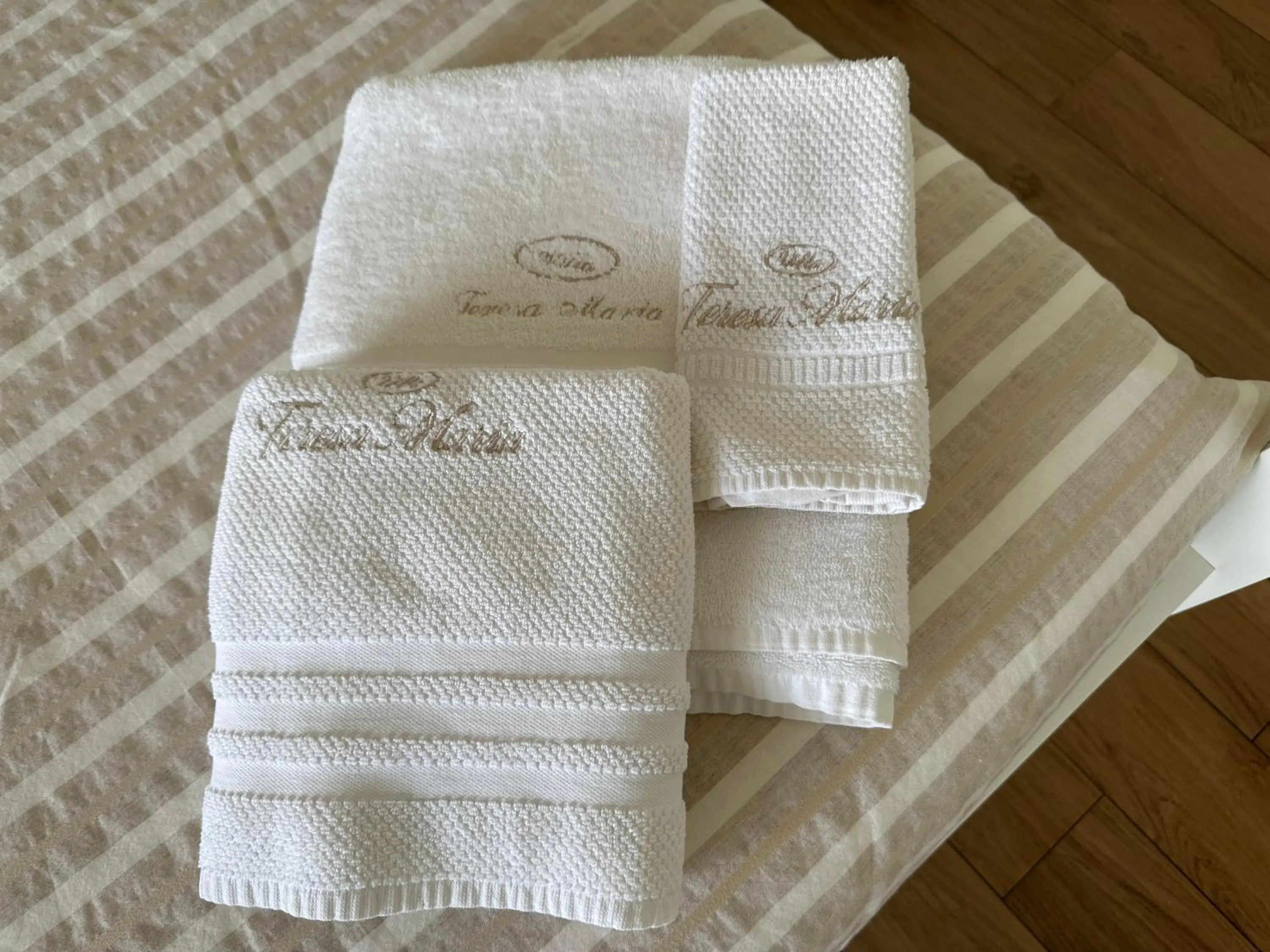towels in Villa Teresa Maria
