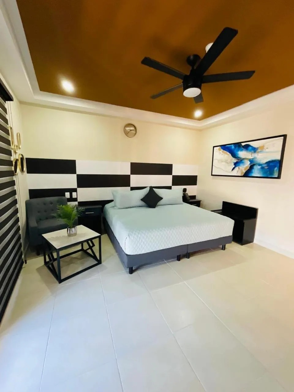 Bed in Hotel Socram GH