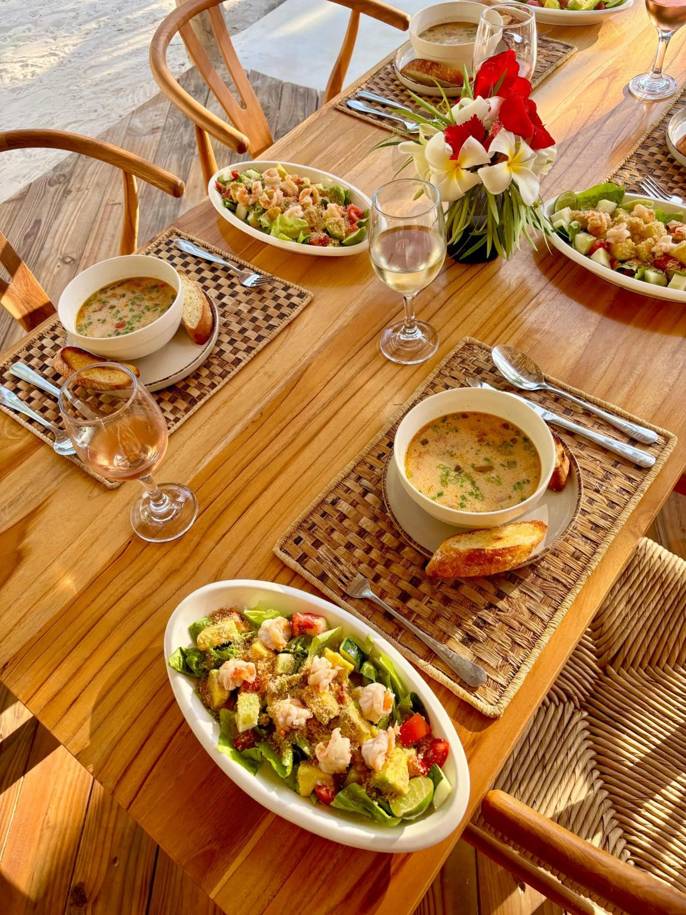 Food and drinks in LUJO Zanzibar Resort