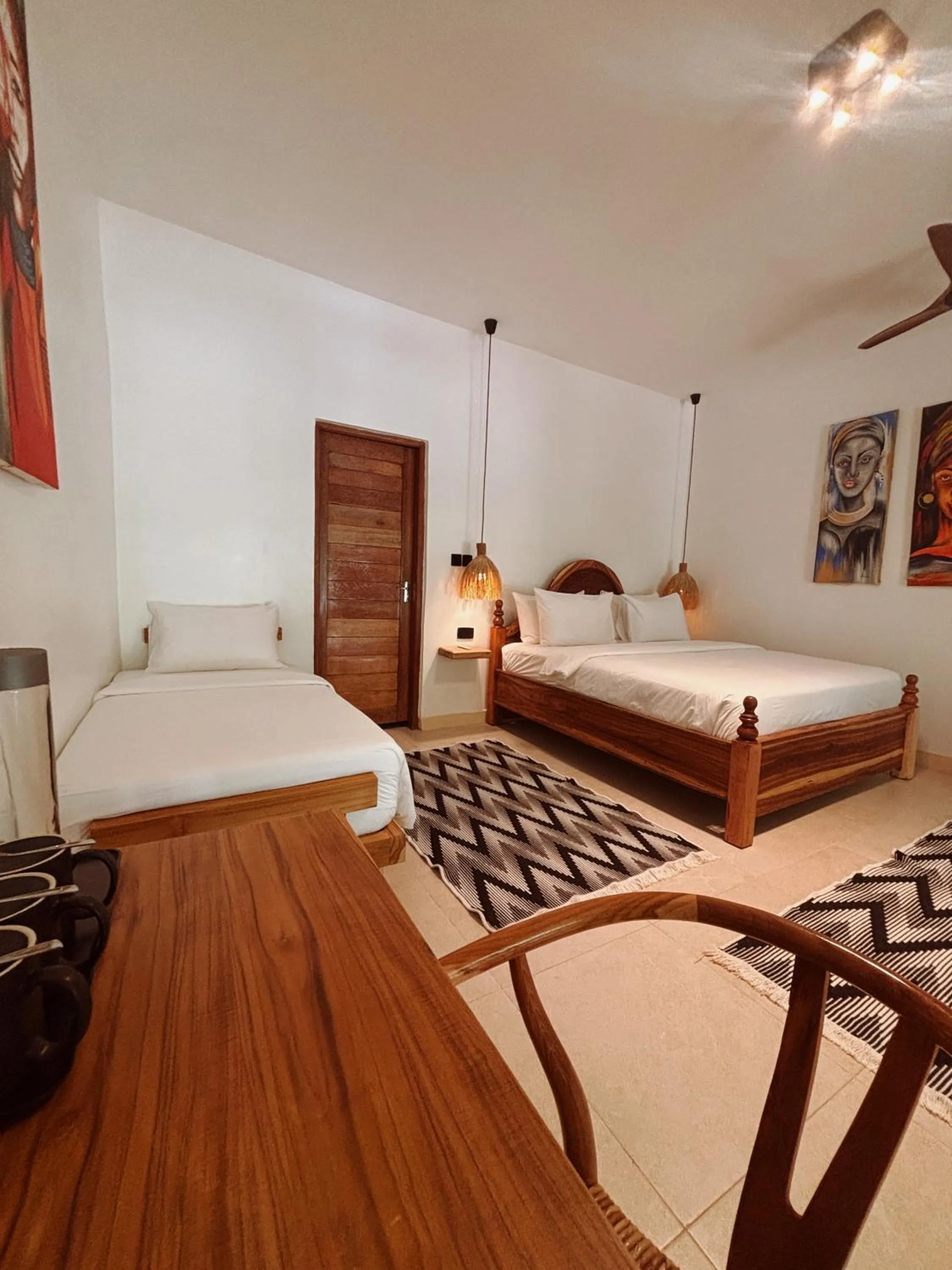 Photo of the whole room, Bed in LUJO Zanzibar Resort