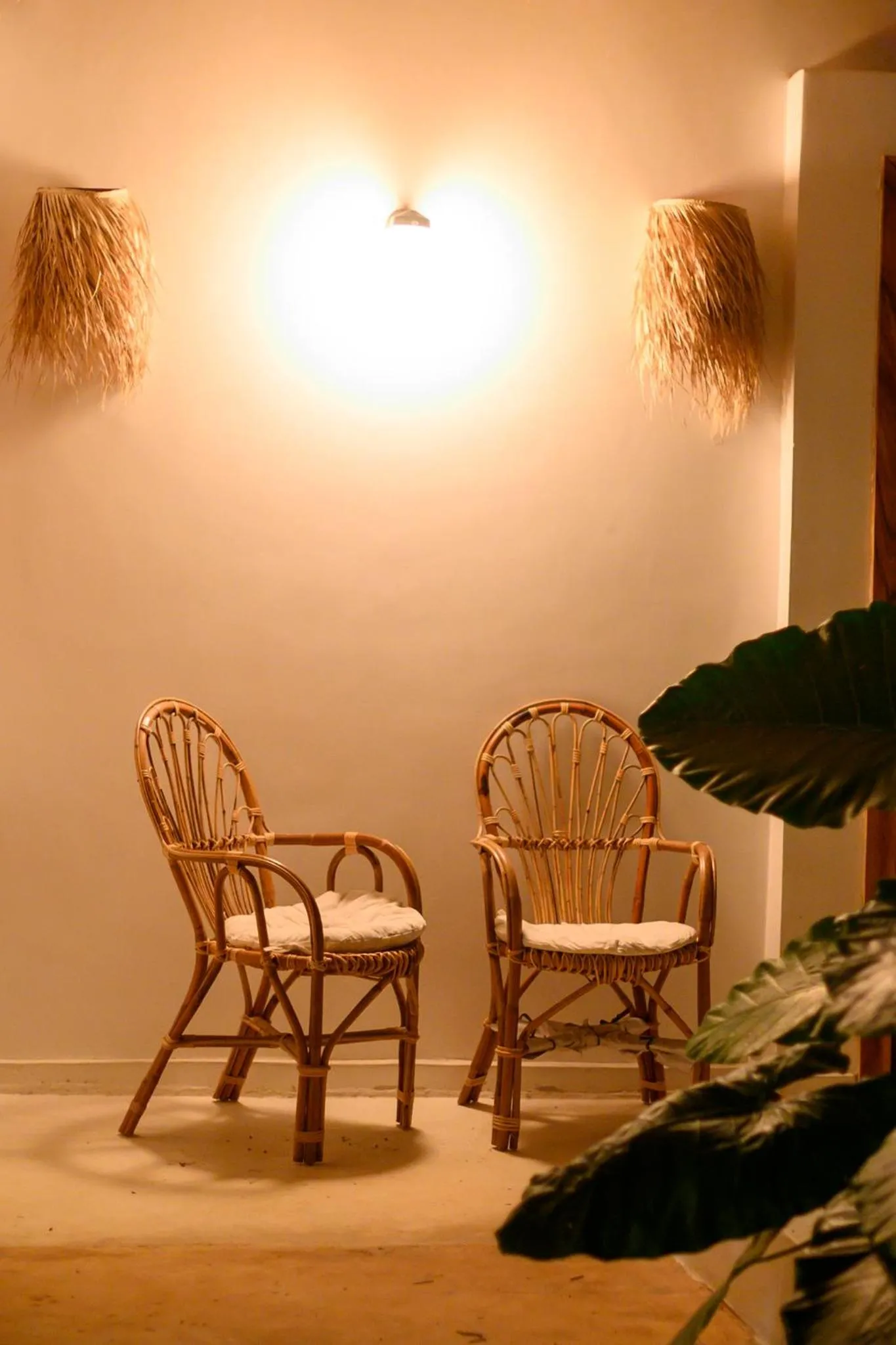 Seating area in LUJO Zanzibar Resort