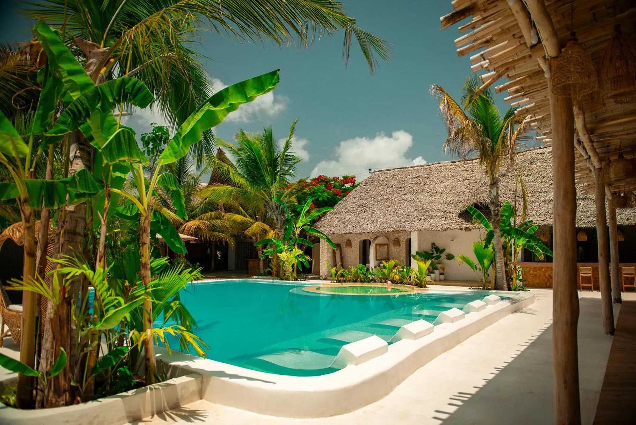 Swimming pool in LUJO Zanzibar Resort