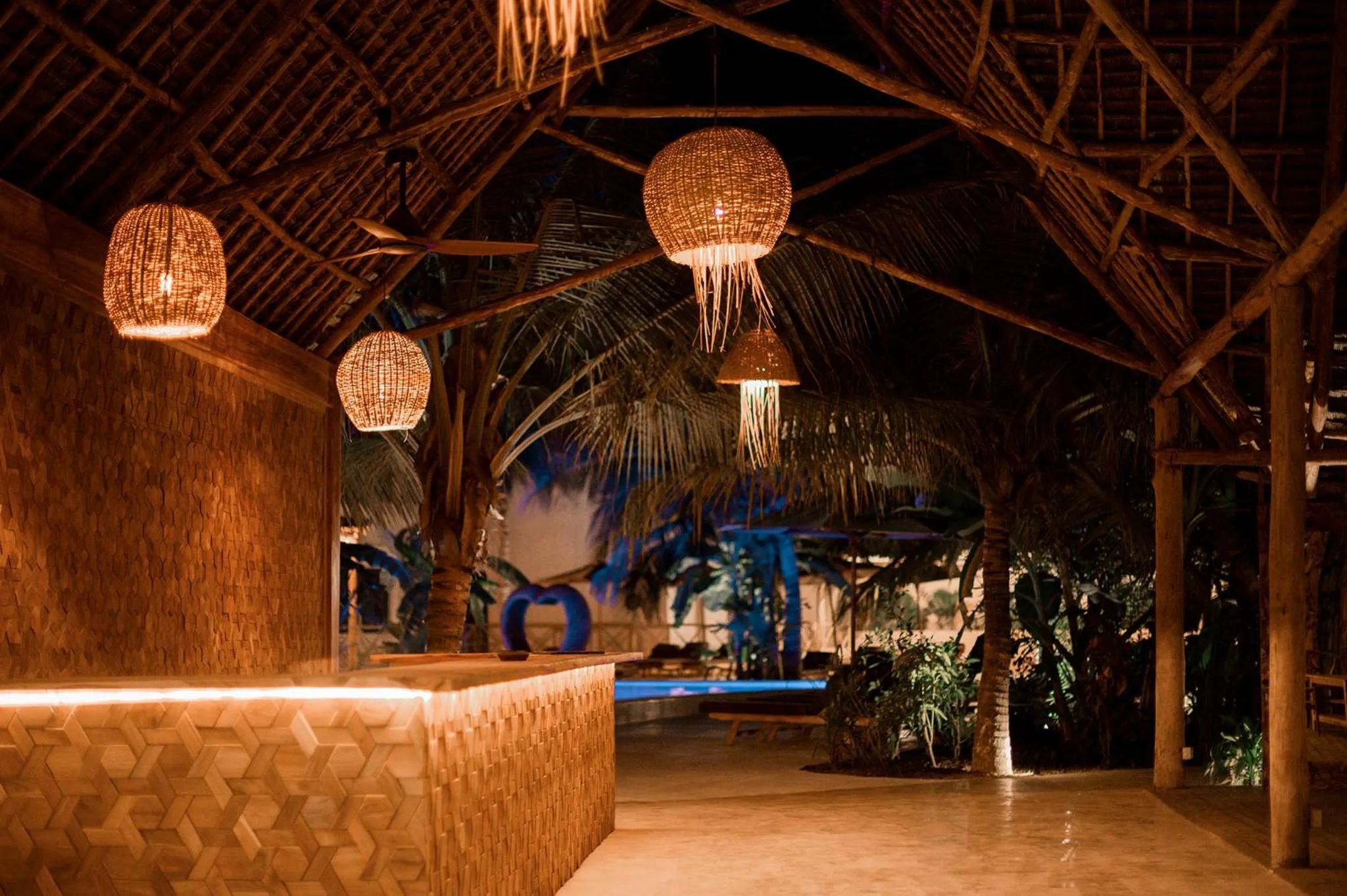 Swimming pool in LUJO Zanzibar Resort