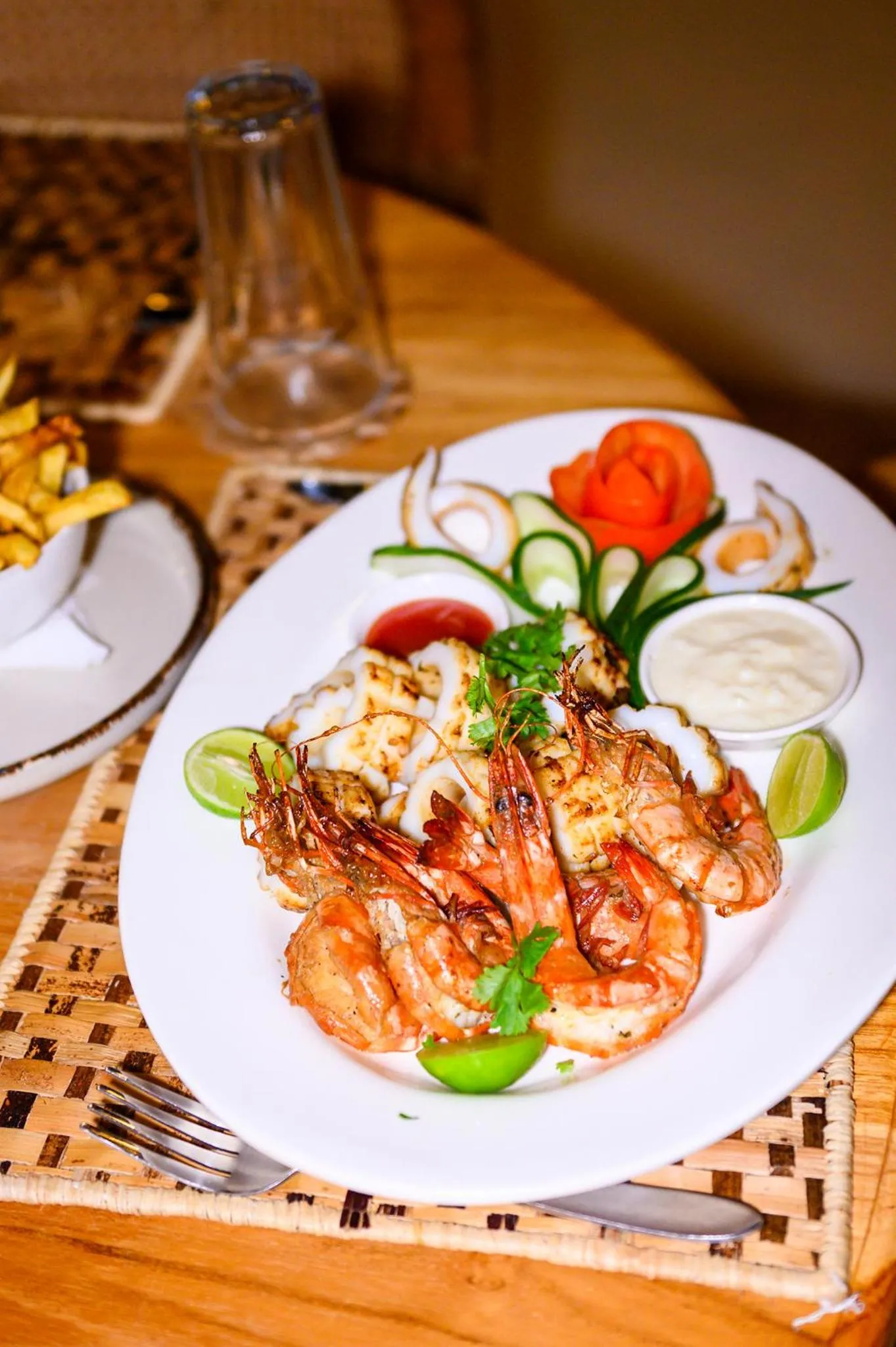 Food in LUJO Zanzibar Resort