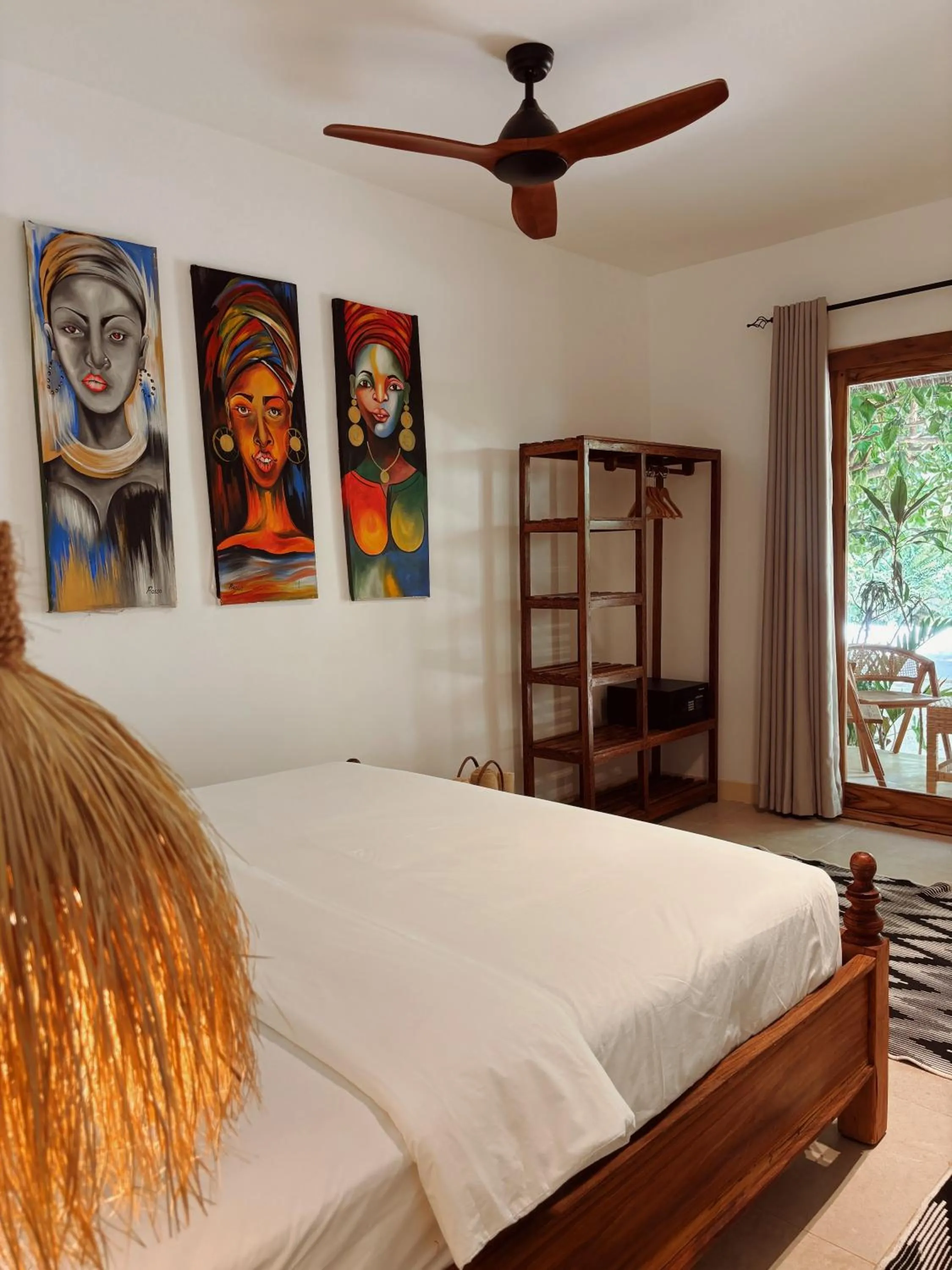 Bed in LUJO Zanzibar Resort