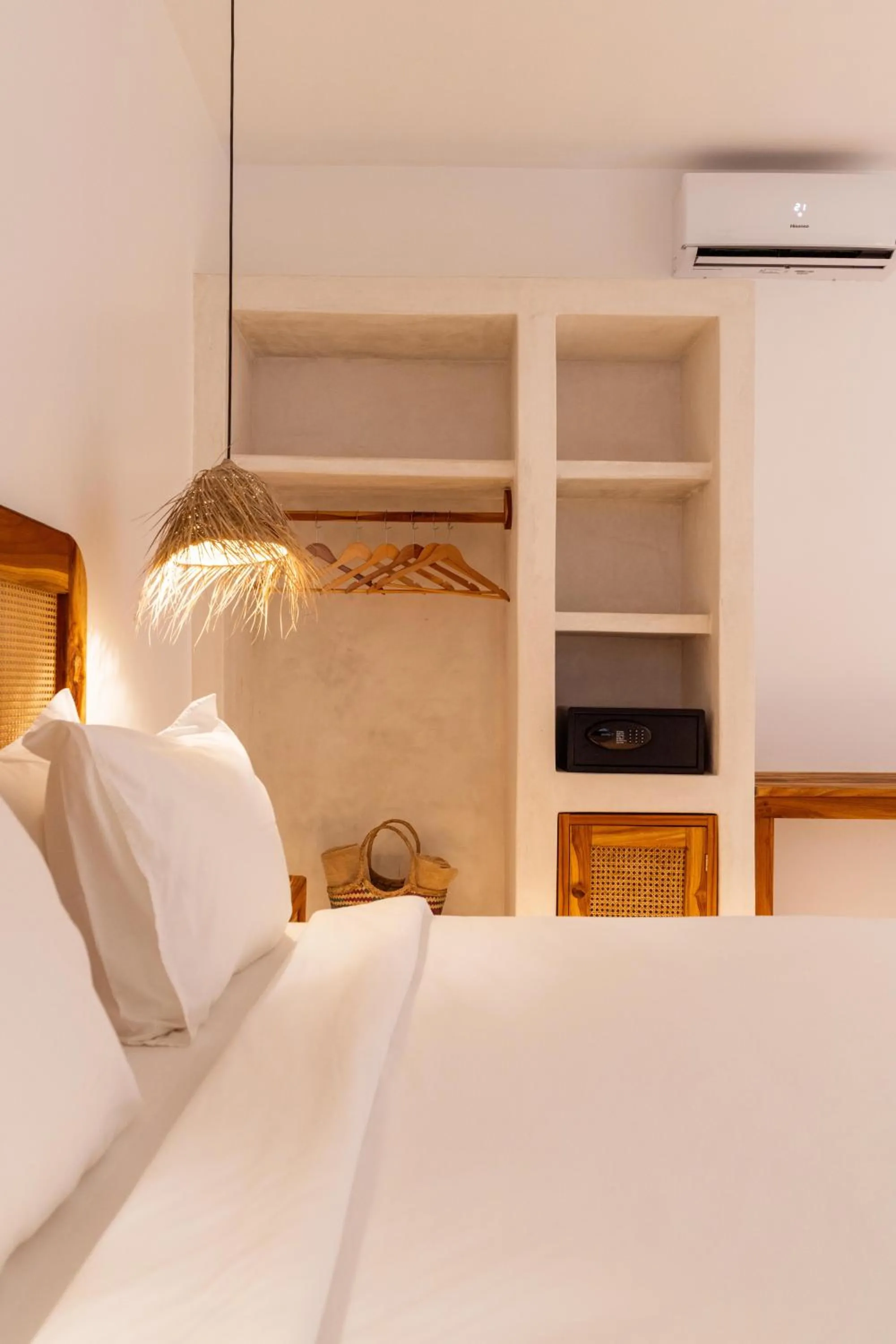 Bed in LUJO Zanzibar Resort