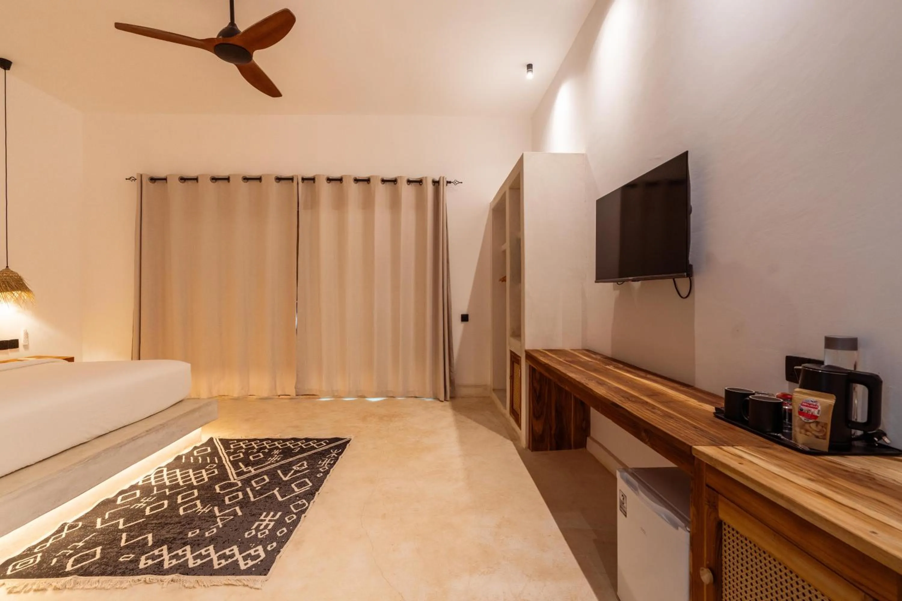 Photo of the whole room, Bed in LUJO Zanzibar Resort
