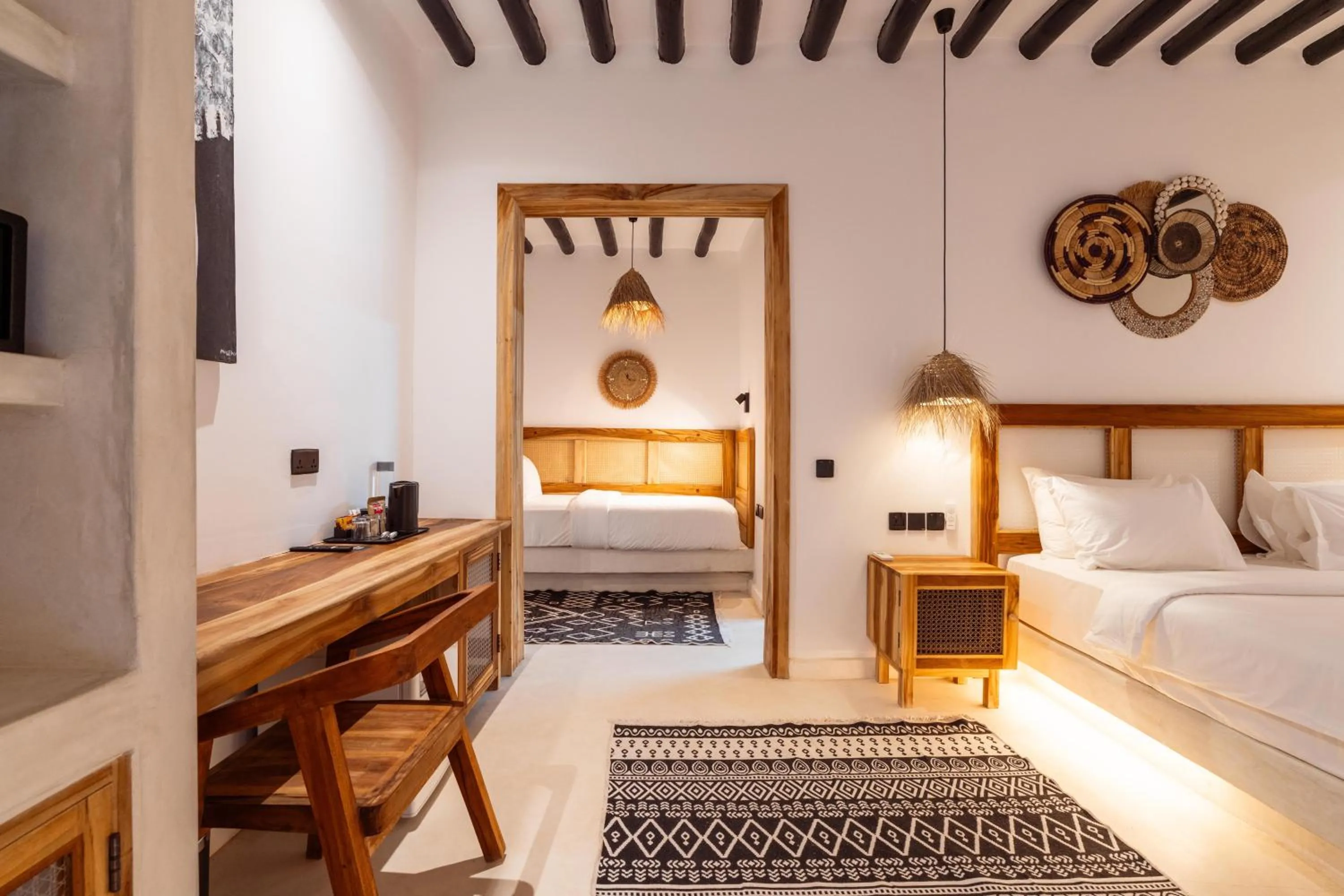 Photo of the whole room, Bed in LUJO Zanzibar Resort