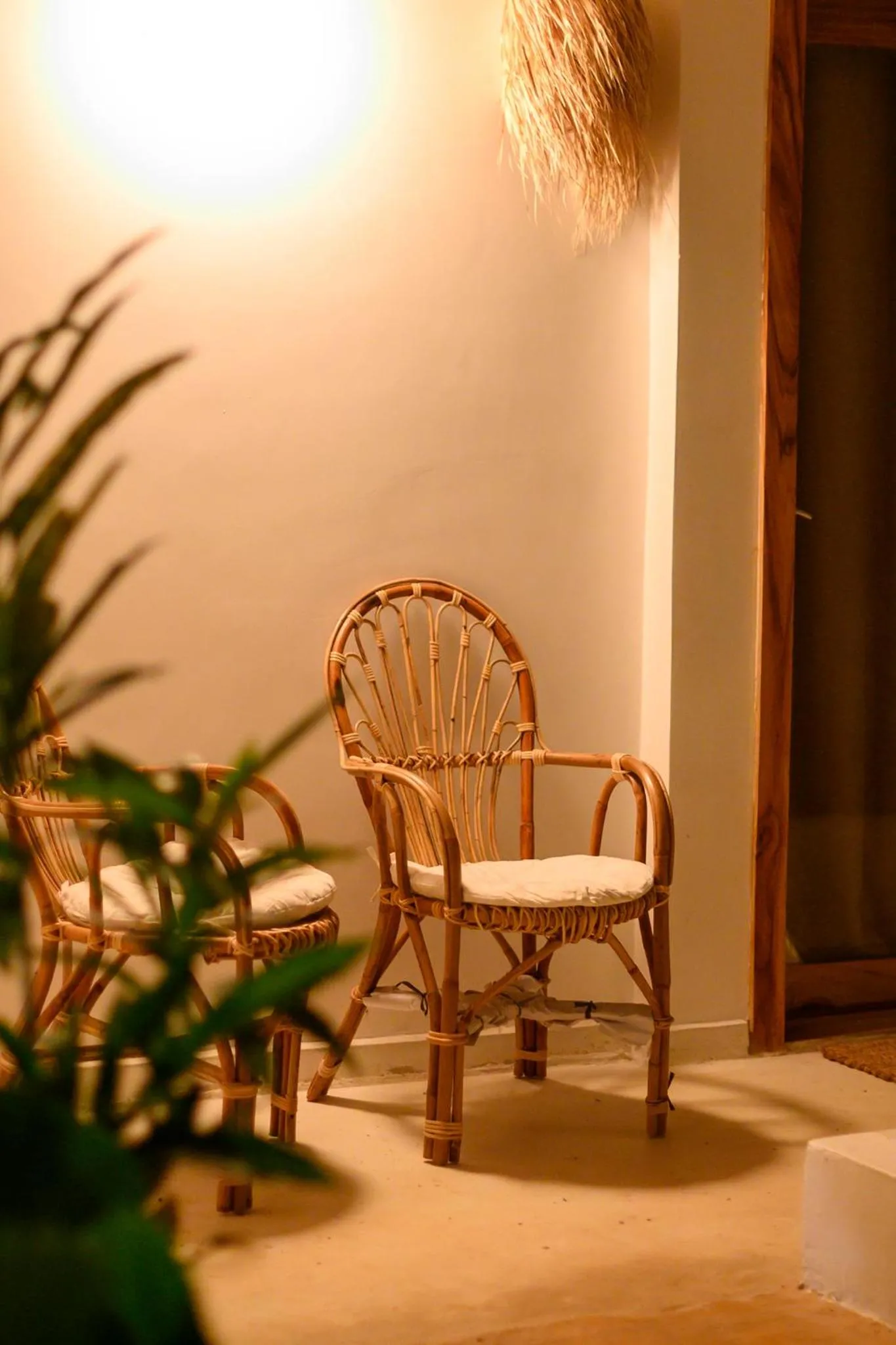 Seating area in LUJO Zanzibar Resort