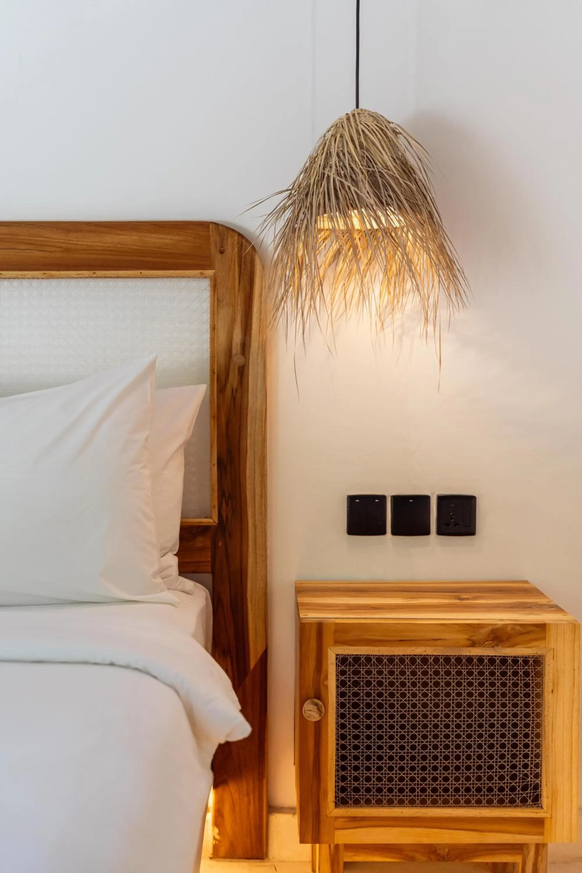 Bed in LUJO Zanzibar Resort