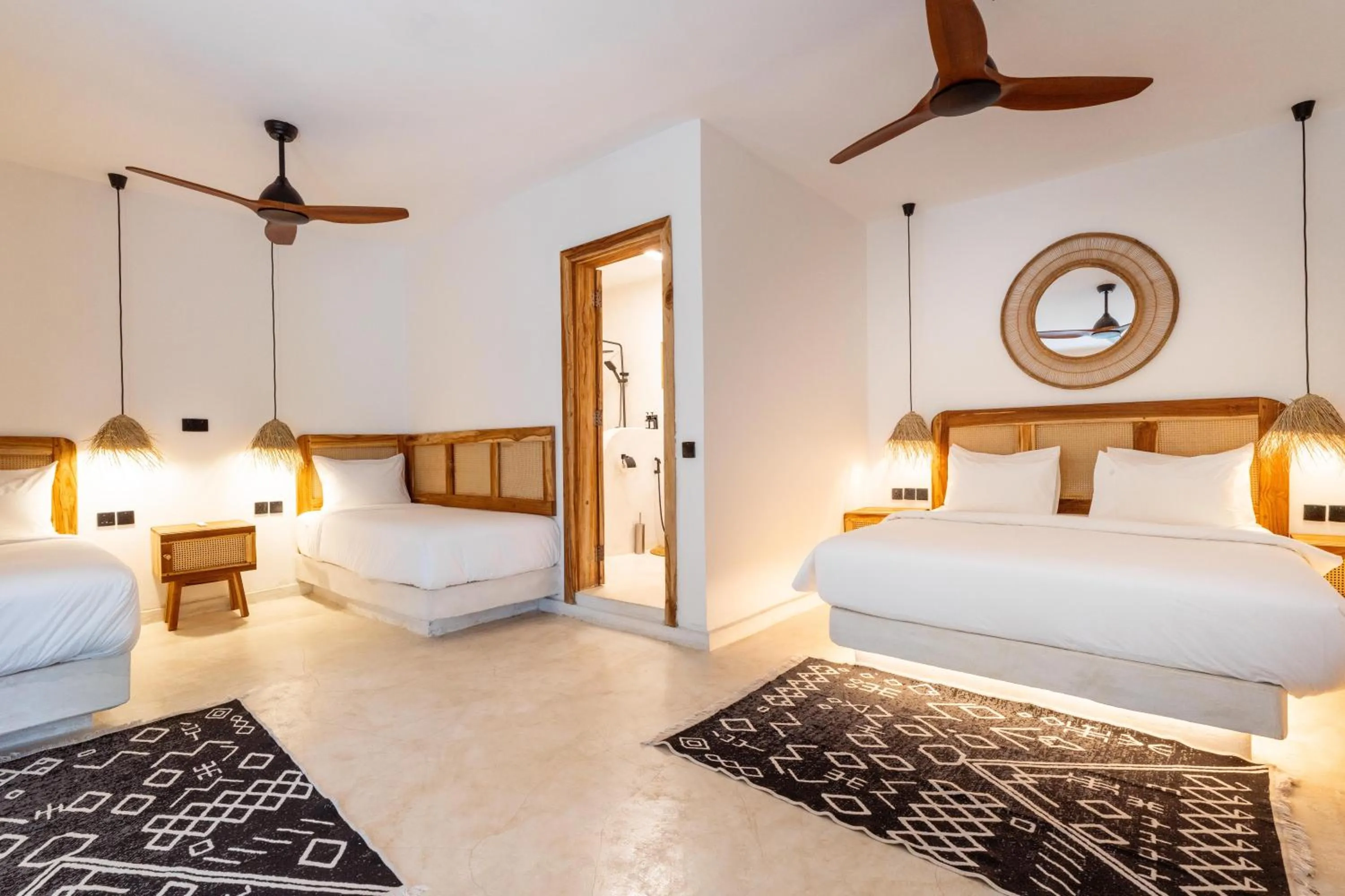 Bed in LUJO Zanzibar Resort