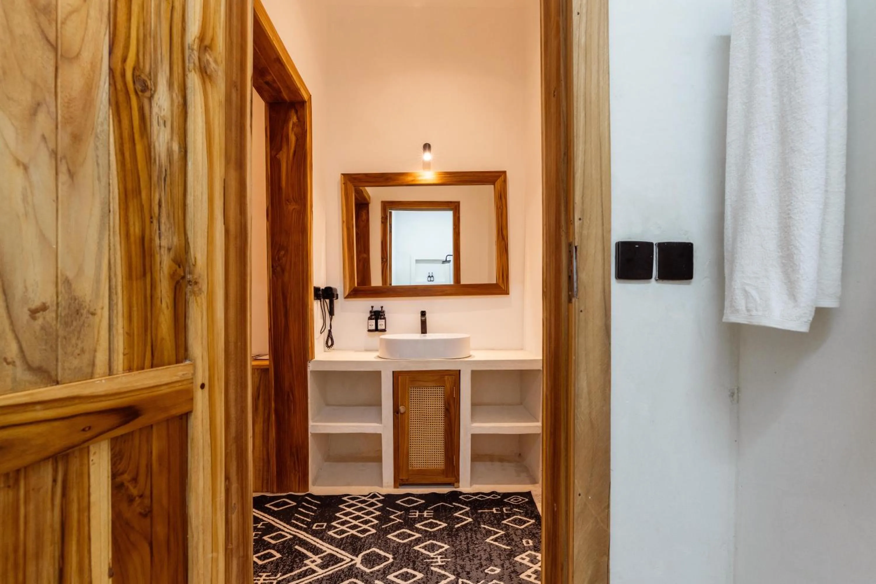 Bathroom in LUJO Zanzibar Resort