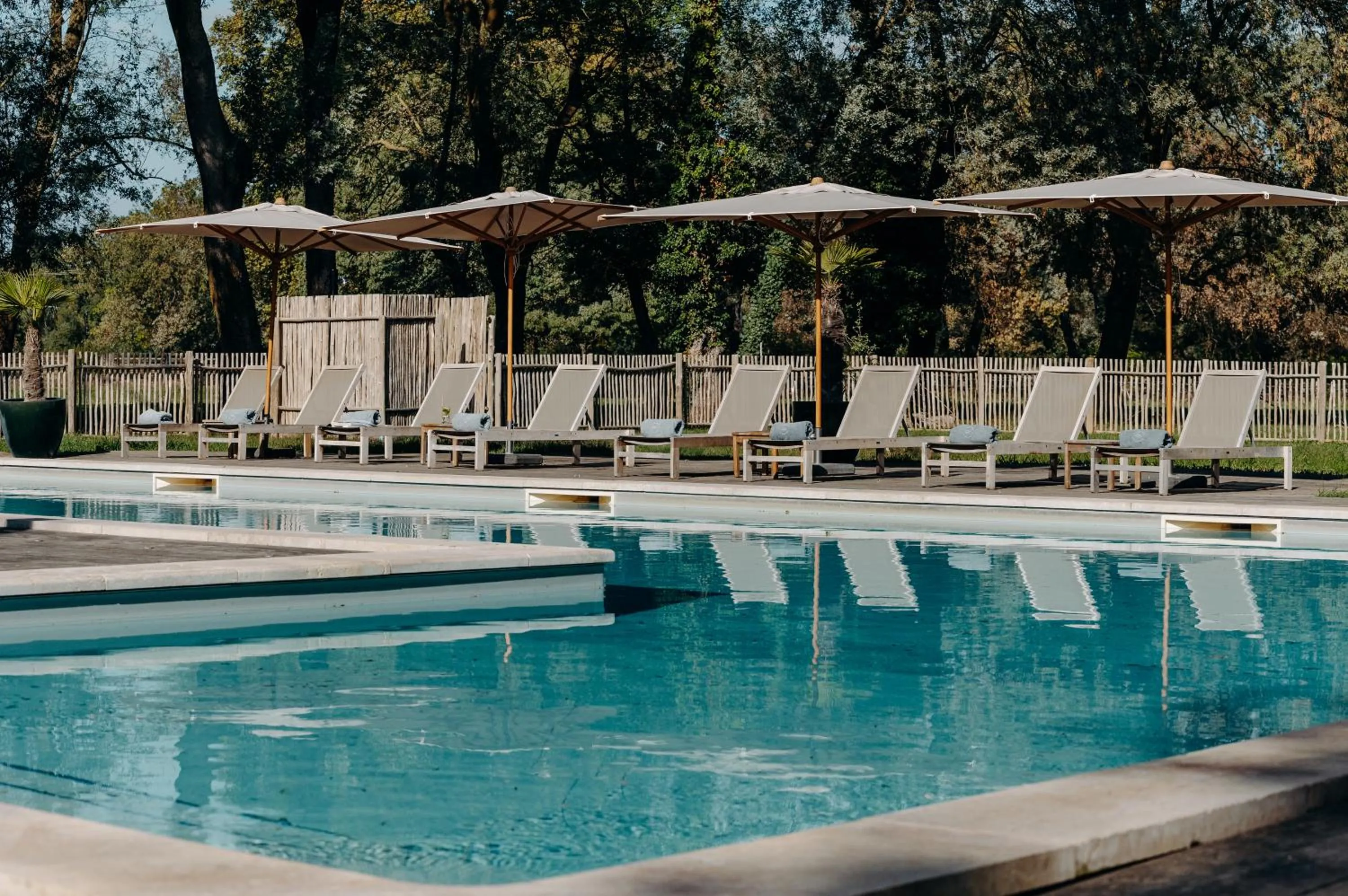 Swimming pool in Hôtel Domaine de Biar