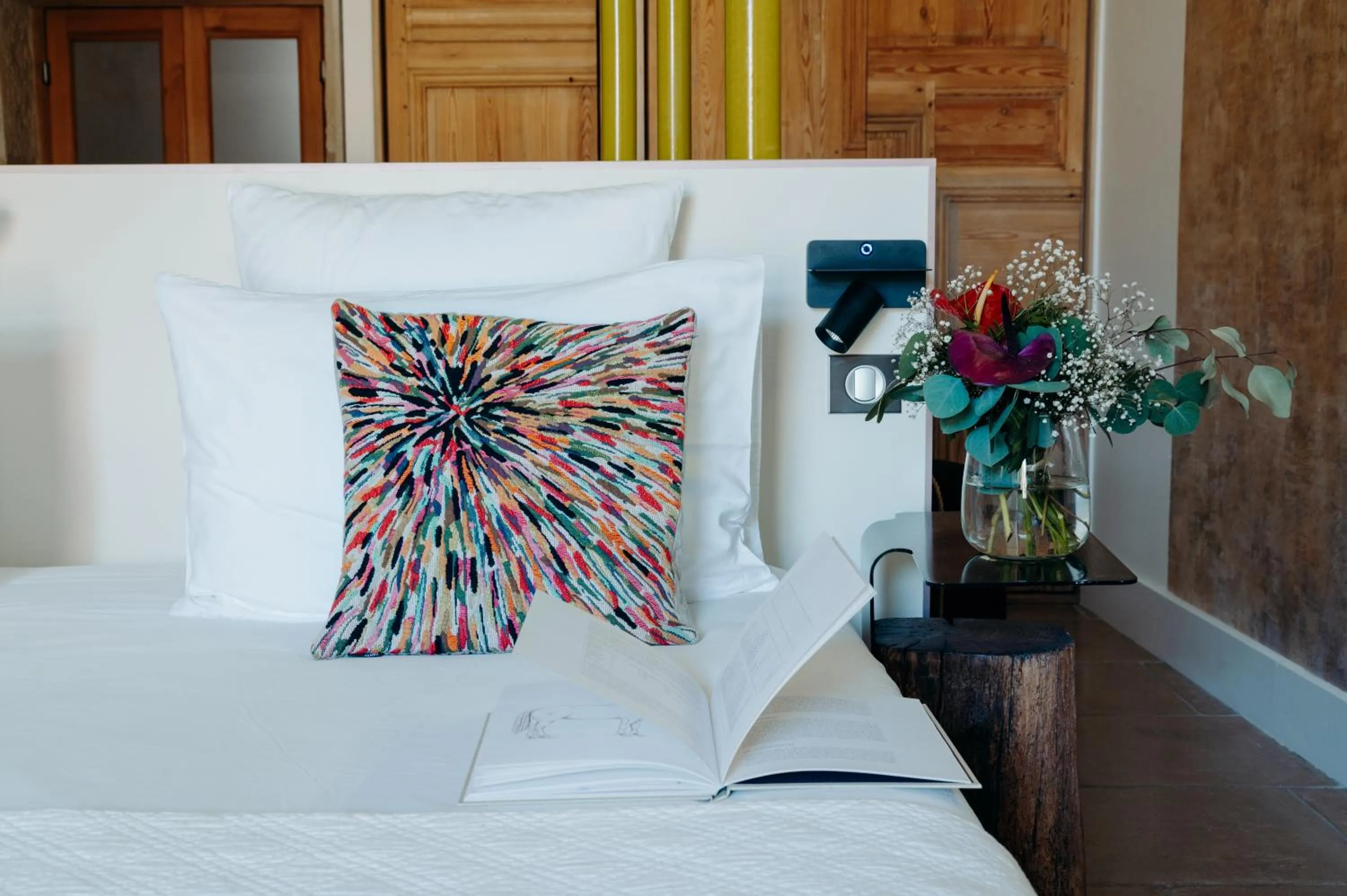 Bed in Hôtel Domaine de Biar