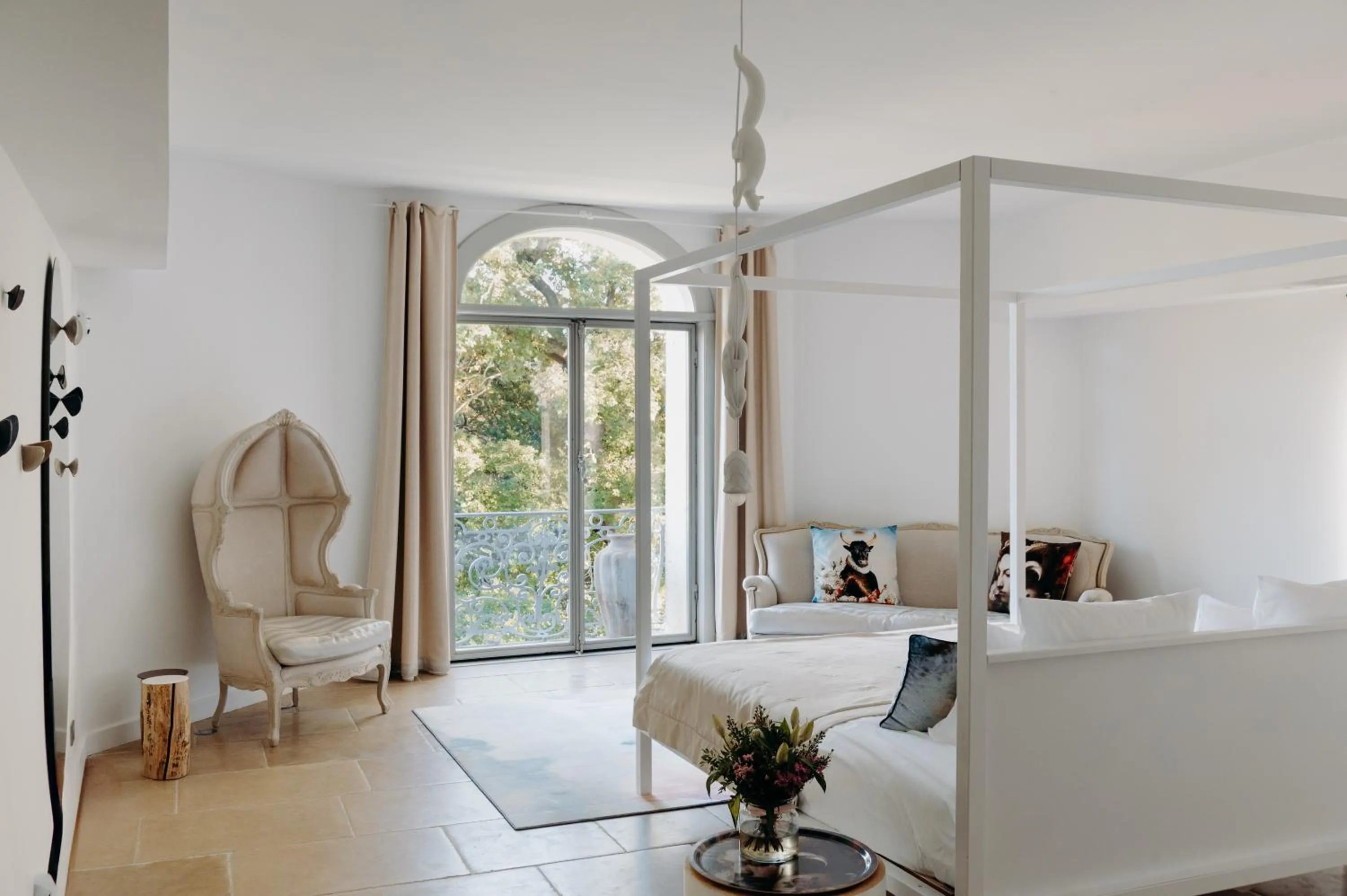 Living room in Hôtel Domaine de Biar