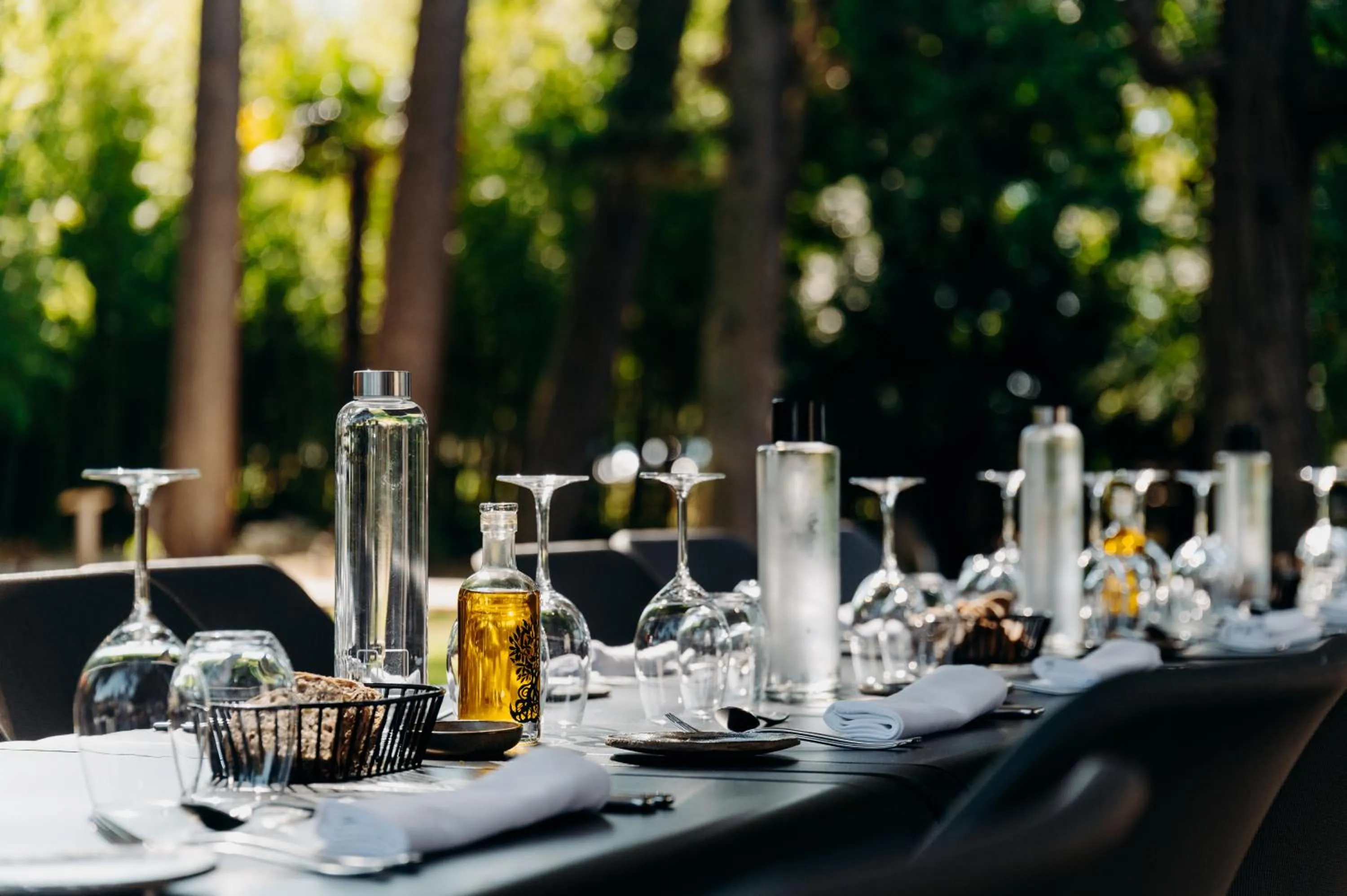 Patio in Hôtel Domaine de Biar