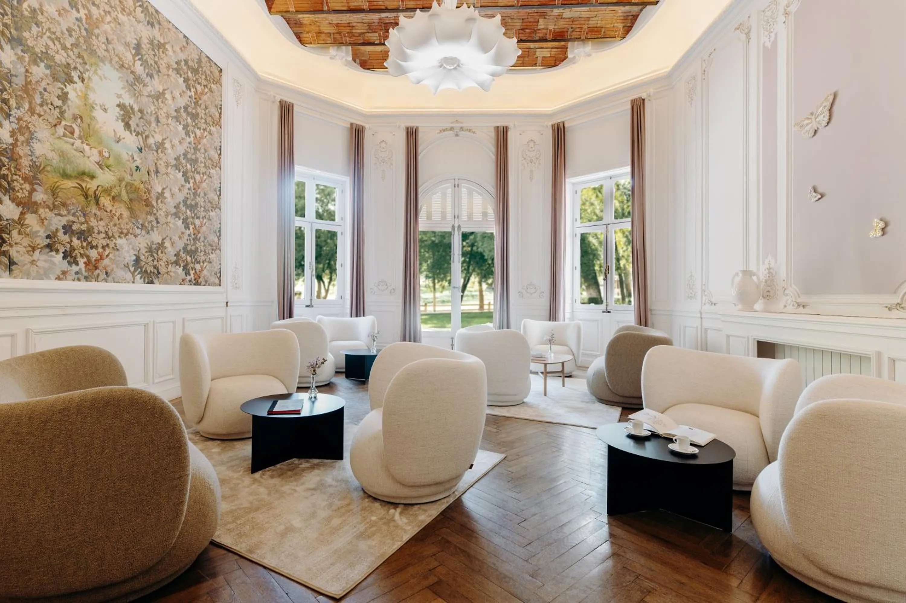 Living room in Hôtel Domaine de Biar