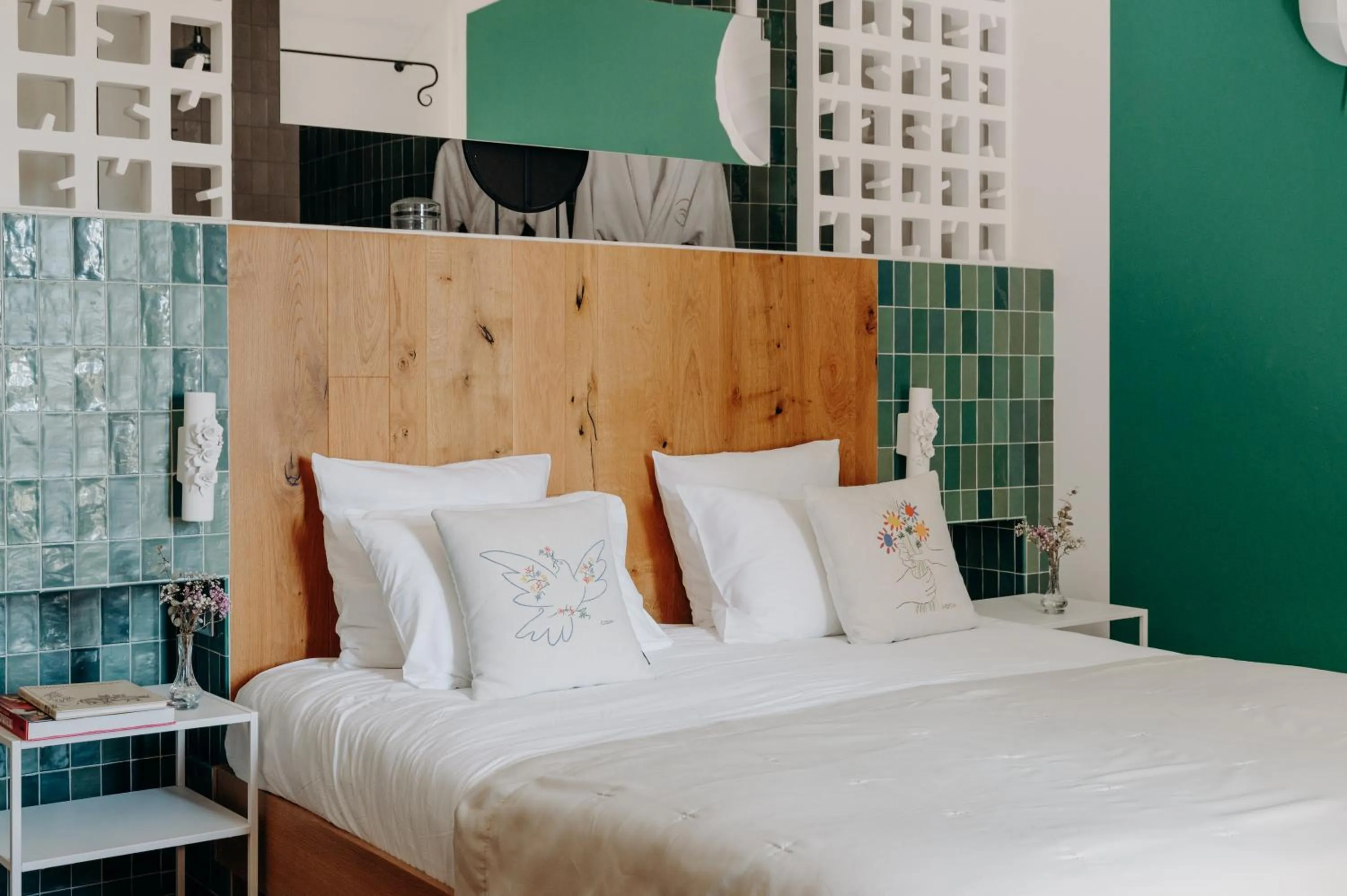 Bed in Hôtel Domaine de Biar