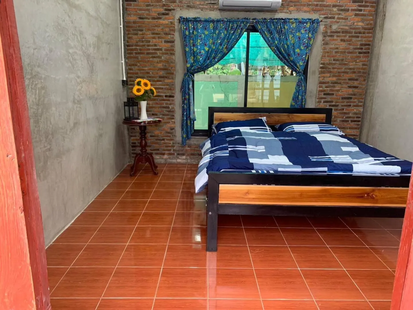 Bed in Baan Khun Ya Sukhothai Old City