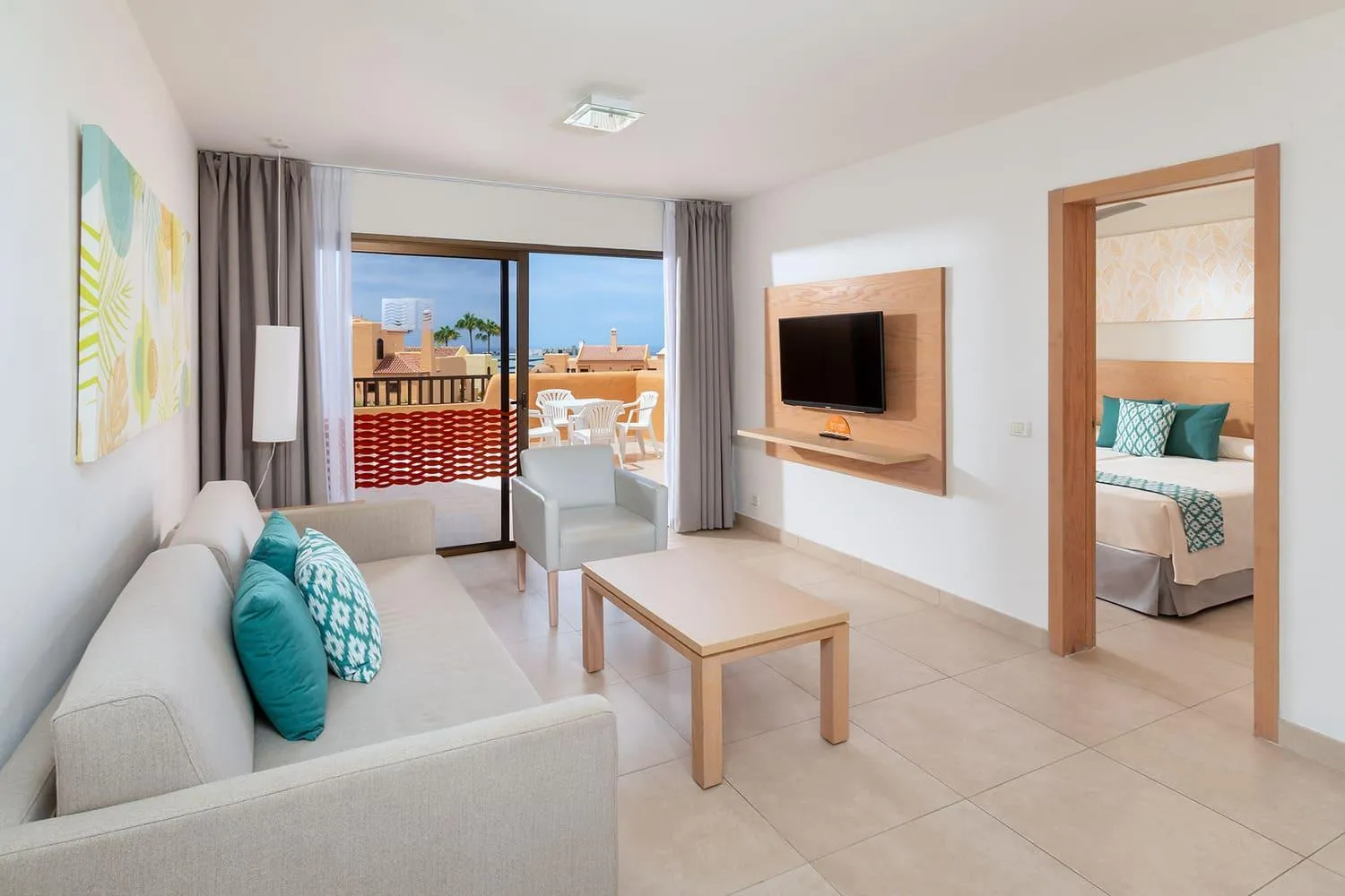 Communal lounge/ TV room in Tagoro Family & Fun Costa Adeje