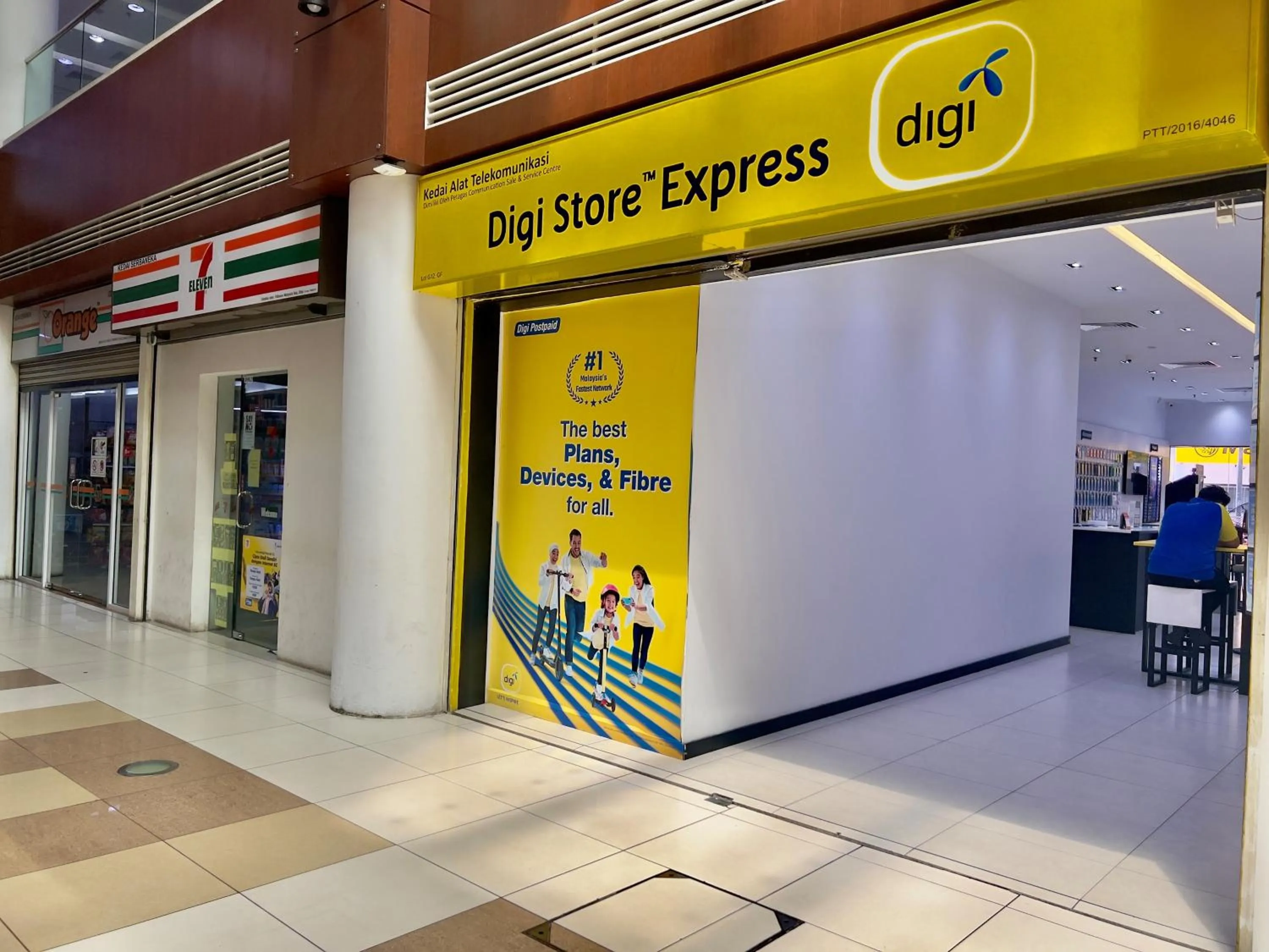 Shopping Area in Pan Borneo Hotel Kota Kinabalu