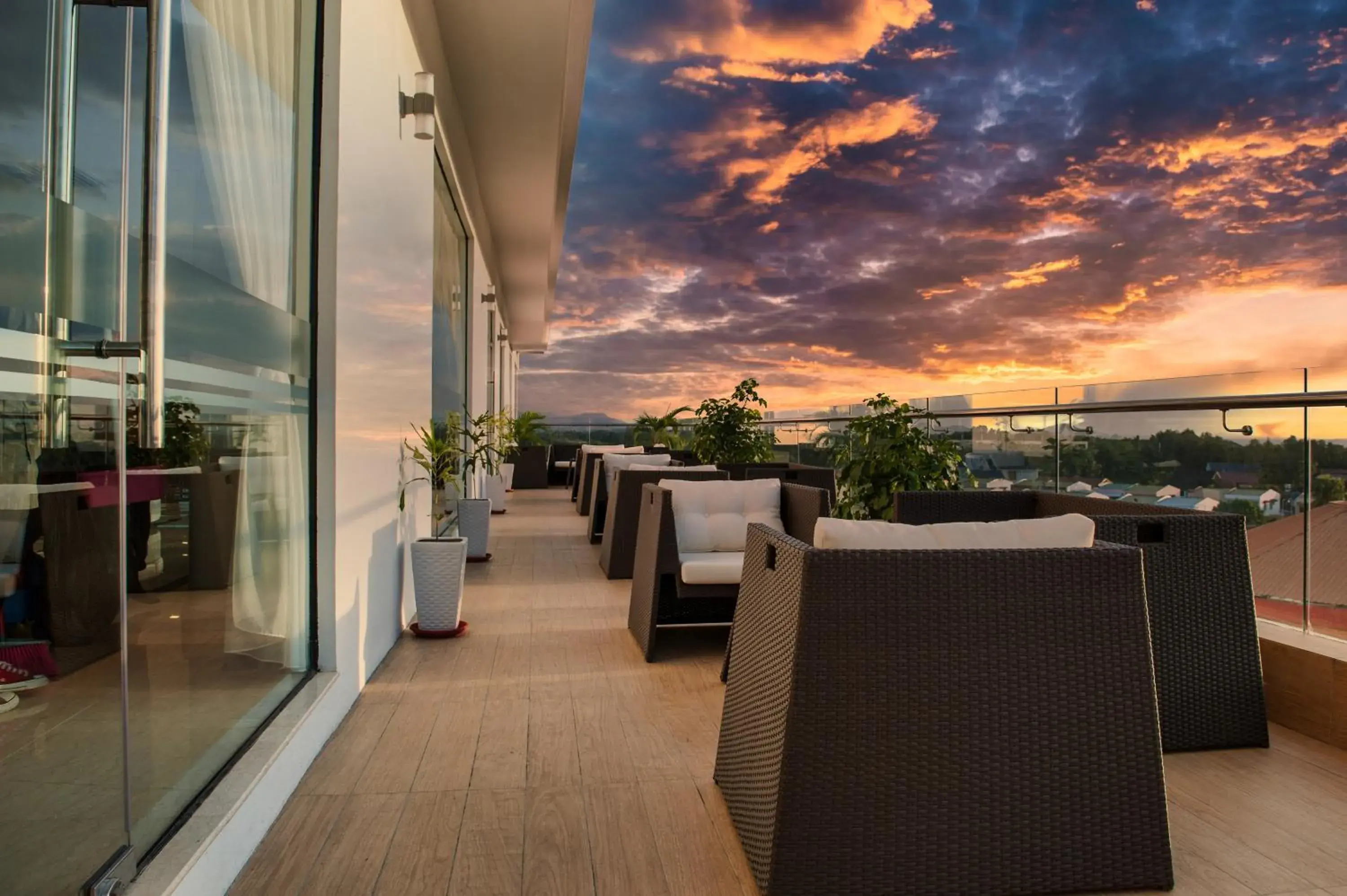 Property building in Pan Borneo Hotel Kota Kinabalu Property building in Pan Borneo Hotel Kota Kinabalu