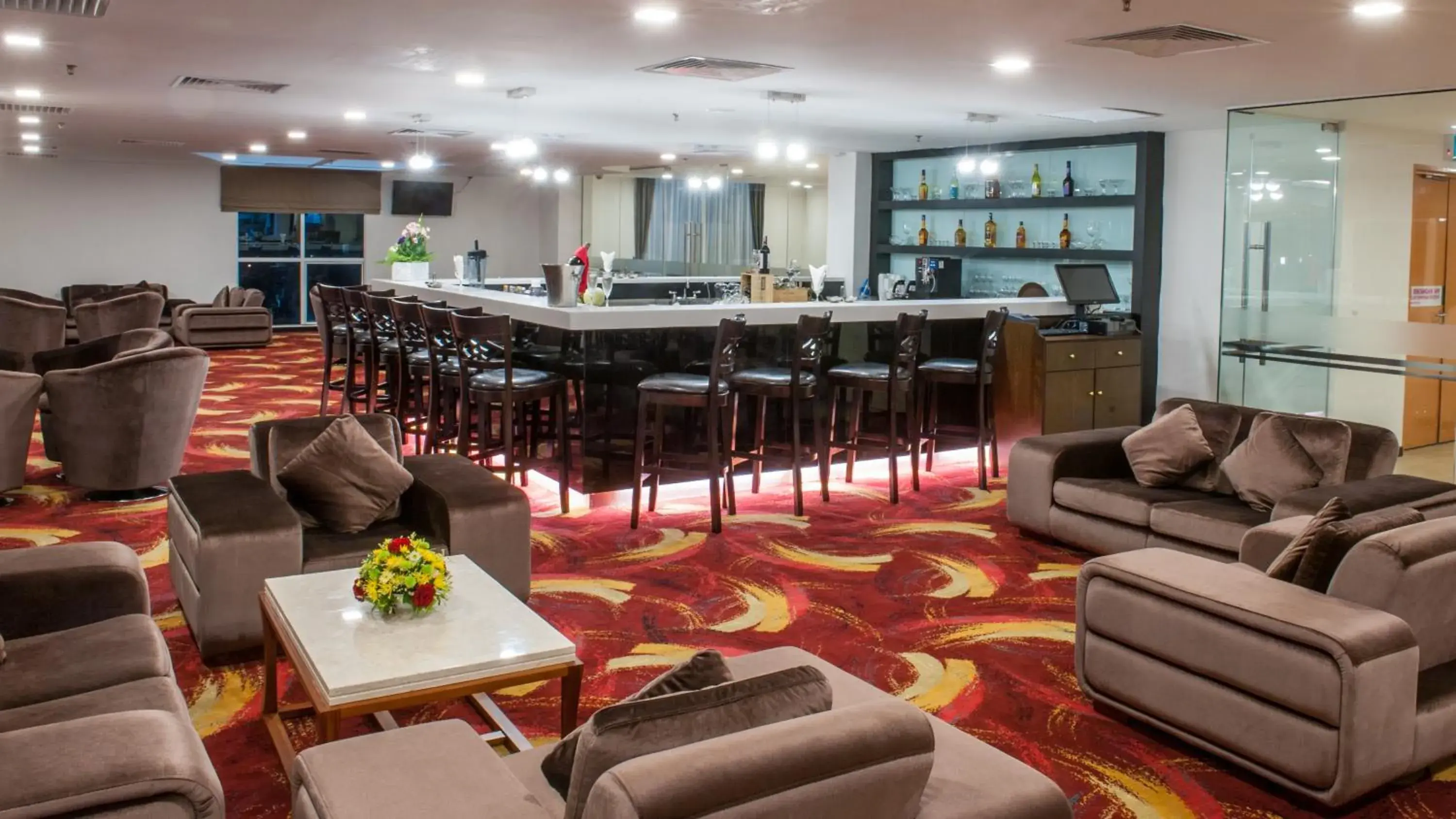 Lounge or bar in Pan Borneo Hotel Kota Kinabalu