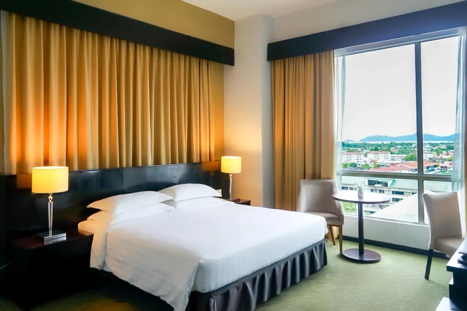 Bed in Pan Borneo Hotel Kota Kinabalu Bed in Pan Borneo Hotel Kota Kinabalu