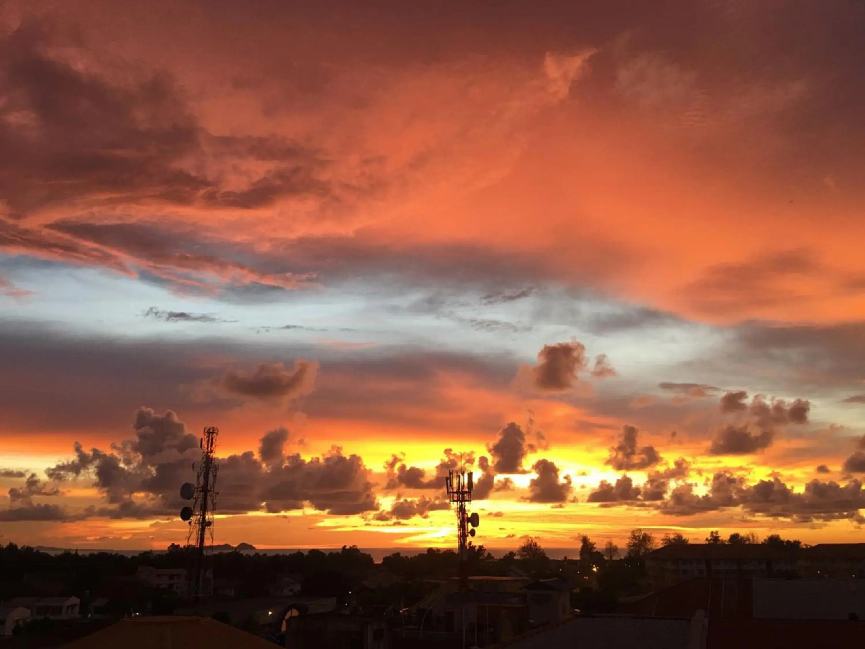 Sunset, Sunrise/Sunset in Pan Borneo Hotel Kota Kinabalu