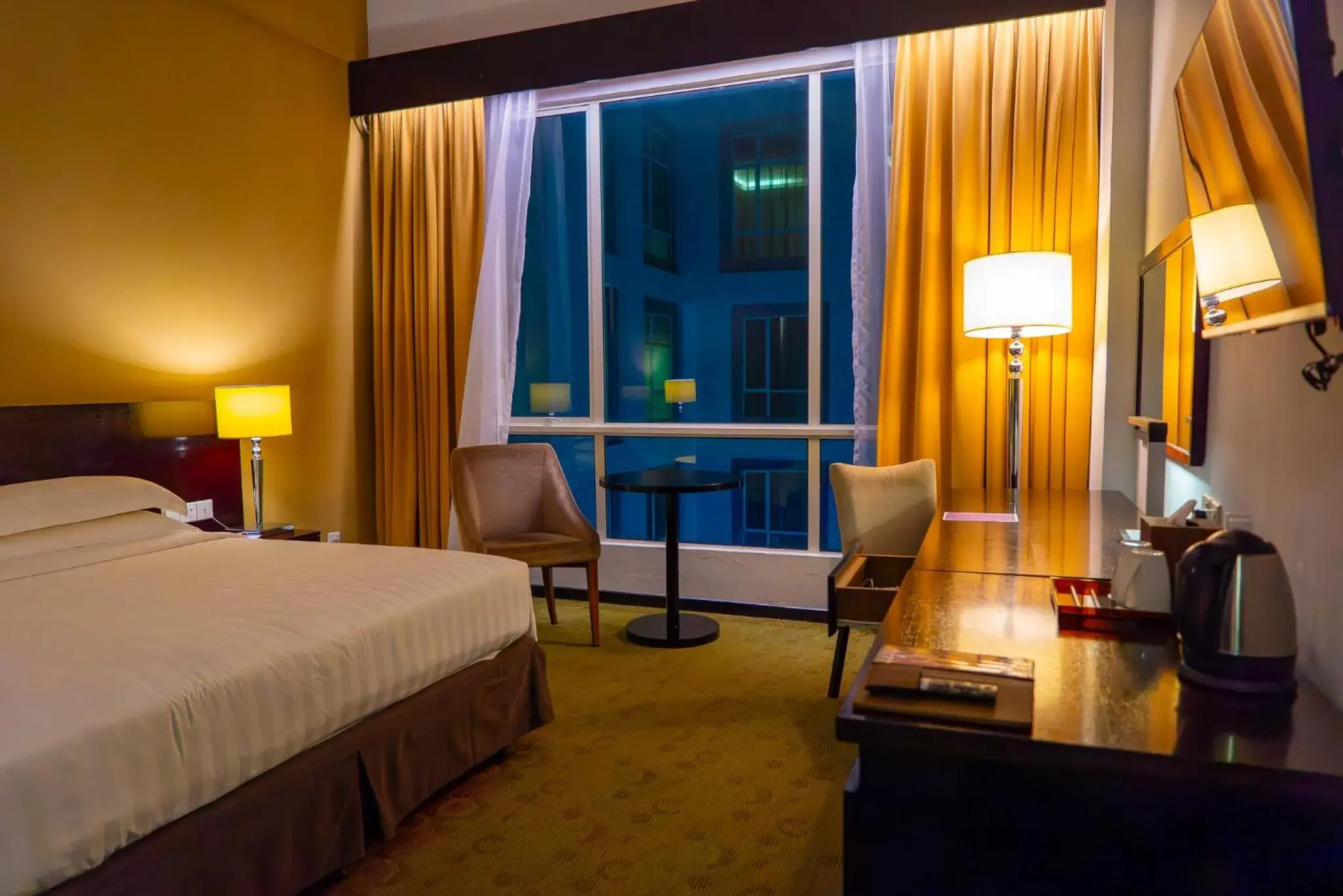 Bed in Pan Borneo Hotel Kota Kinabalu Bed in Pan Borneo Hotel Kota Kinabalu