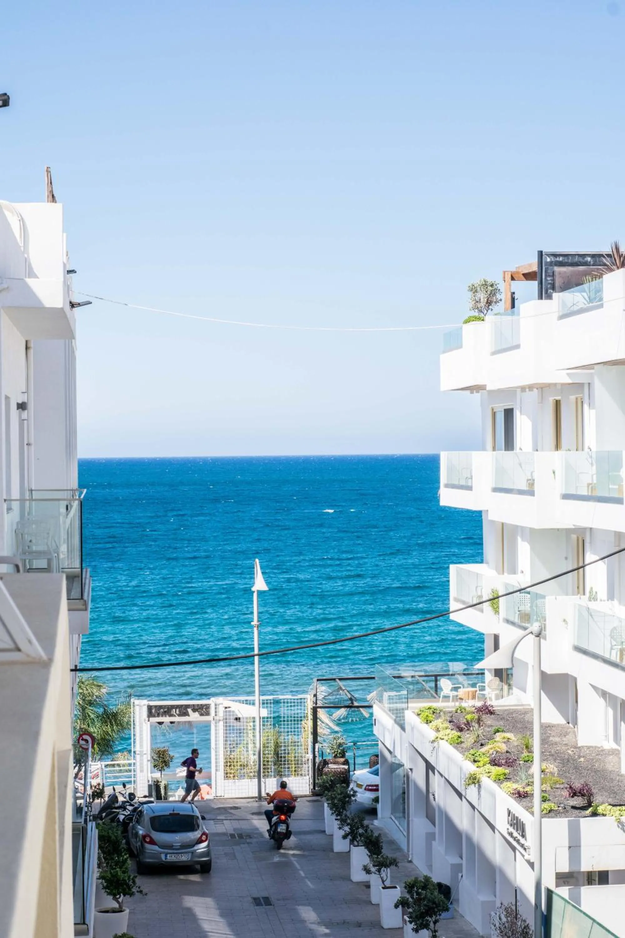 Sea view in Greta Apartments