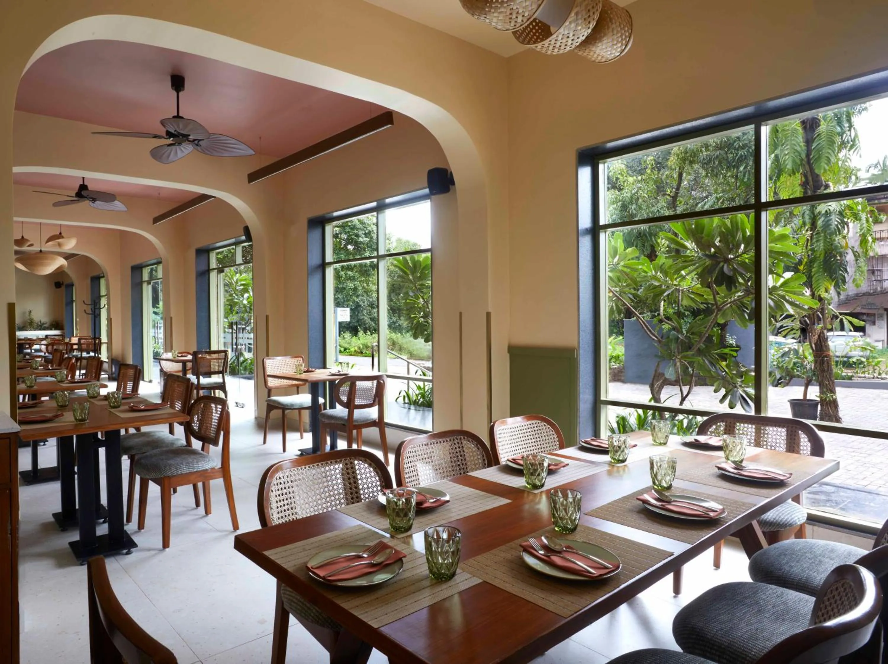 Restaurant/places to eat in Radha House Siolim A Boutique Hotel