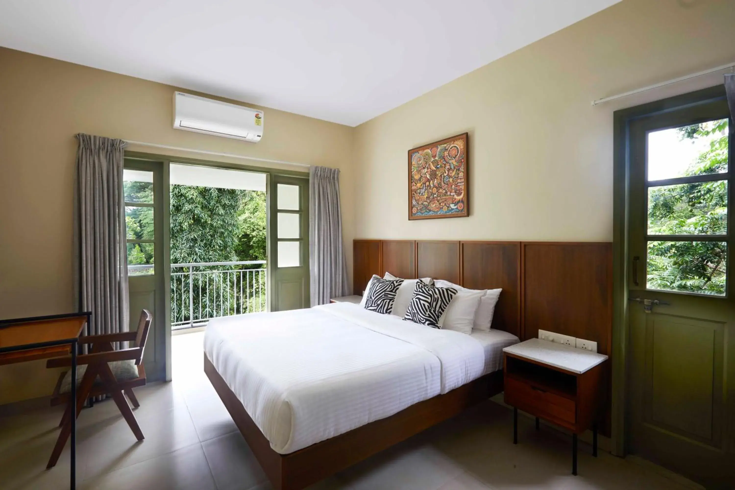 Bed in Radha House Siolim A Boutique Hotel Bed in Radha House Siolim A Boutique Hotel