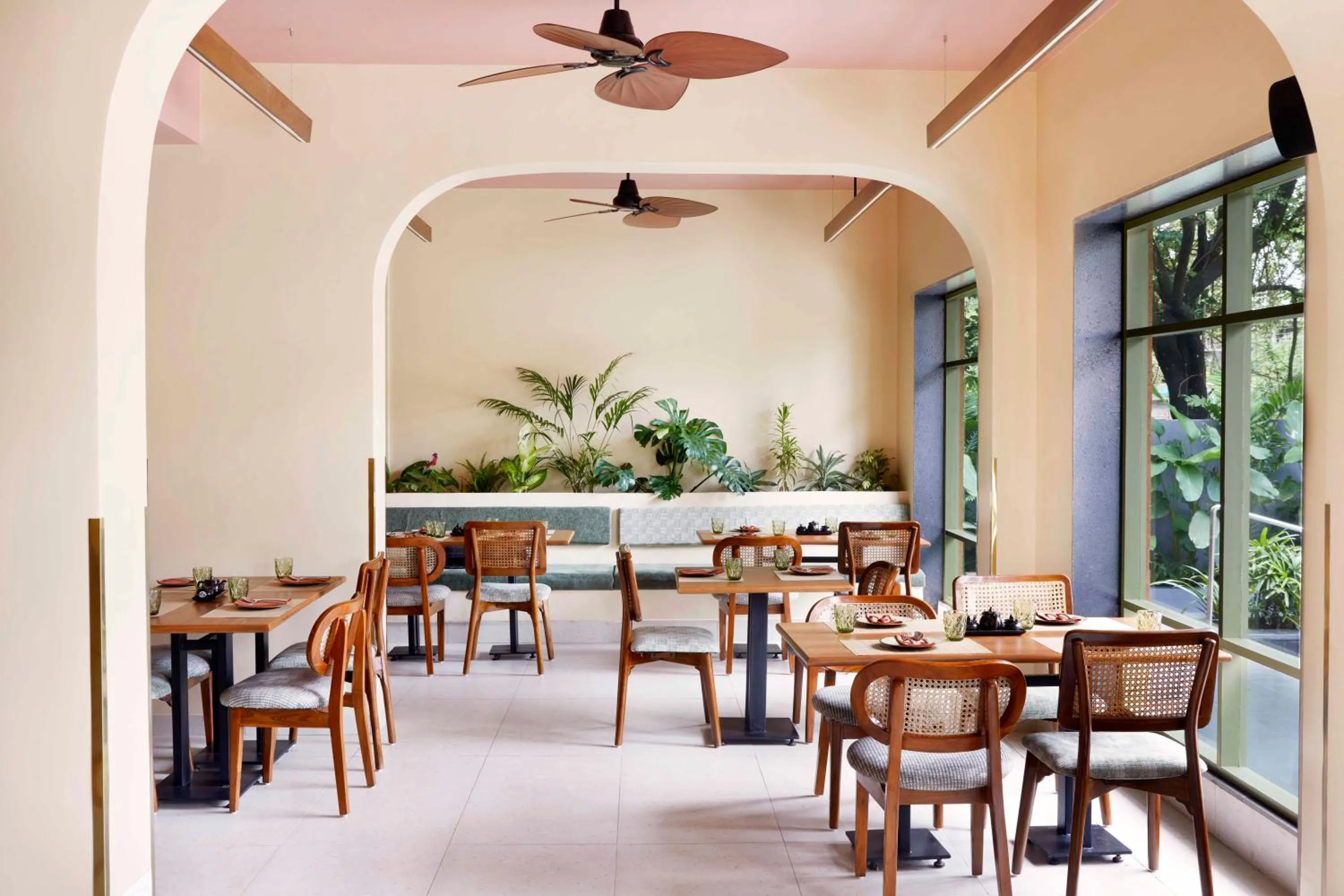 Restaurant/places to eat in Radha House Siolim A Boutique Hotel