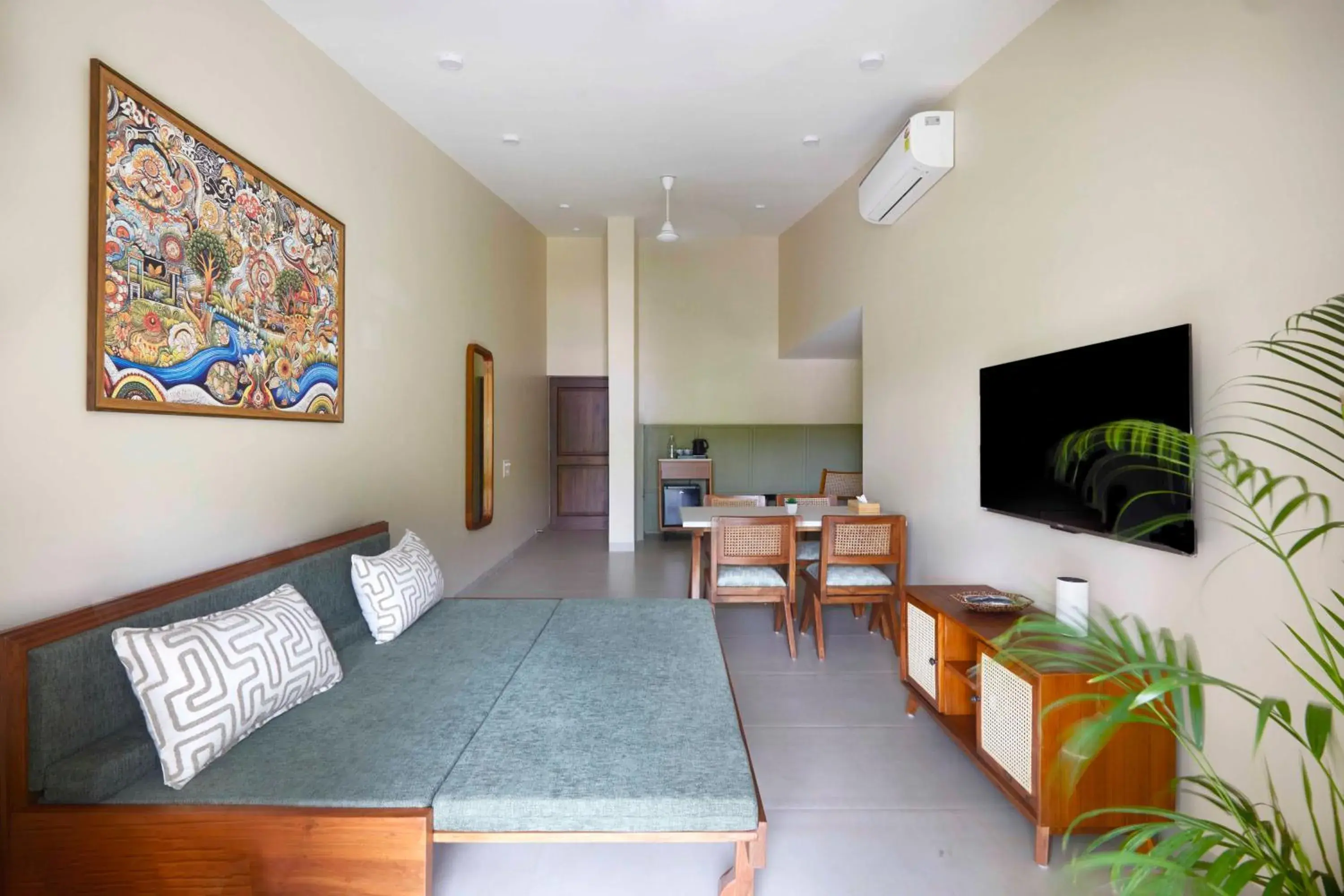 Bed in Radha House Siolim A Boutique Hotel Bed in Radha House Siolim A Boutique Hotel