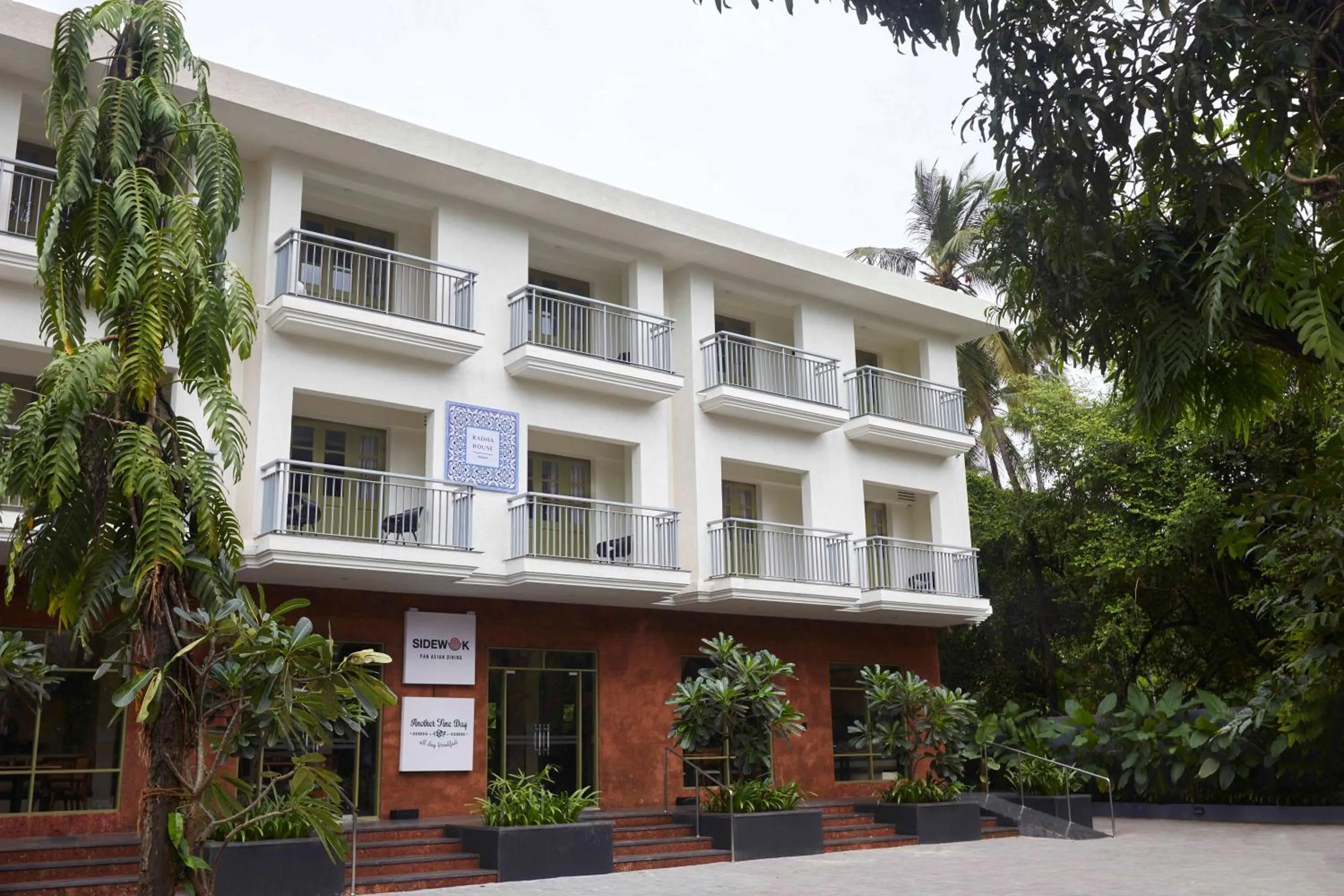 Property building in Radha House Siolim A Boutique Hotel