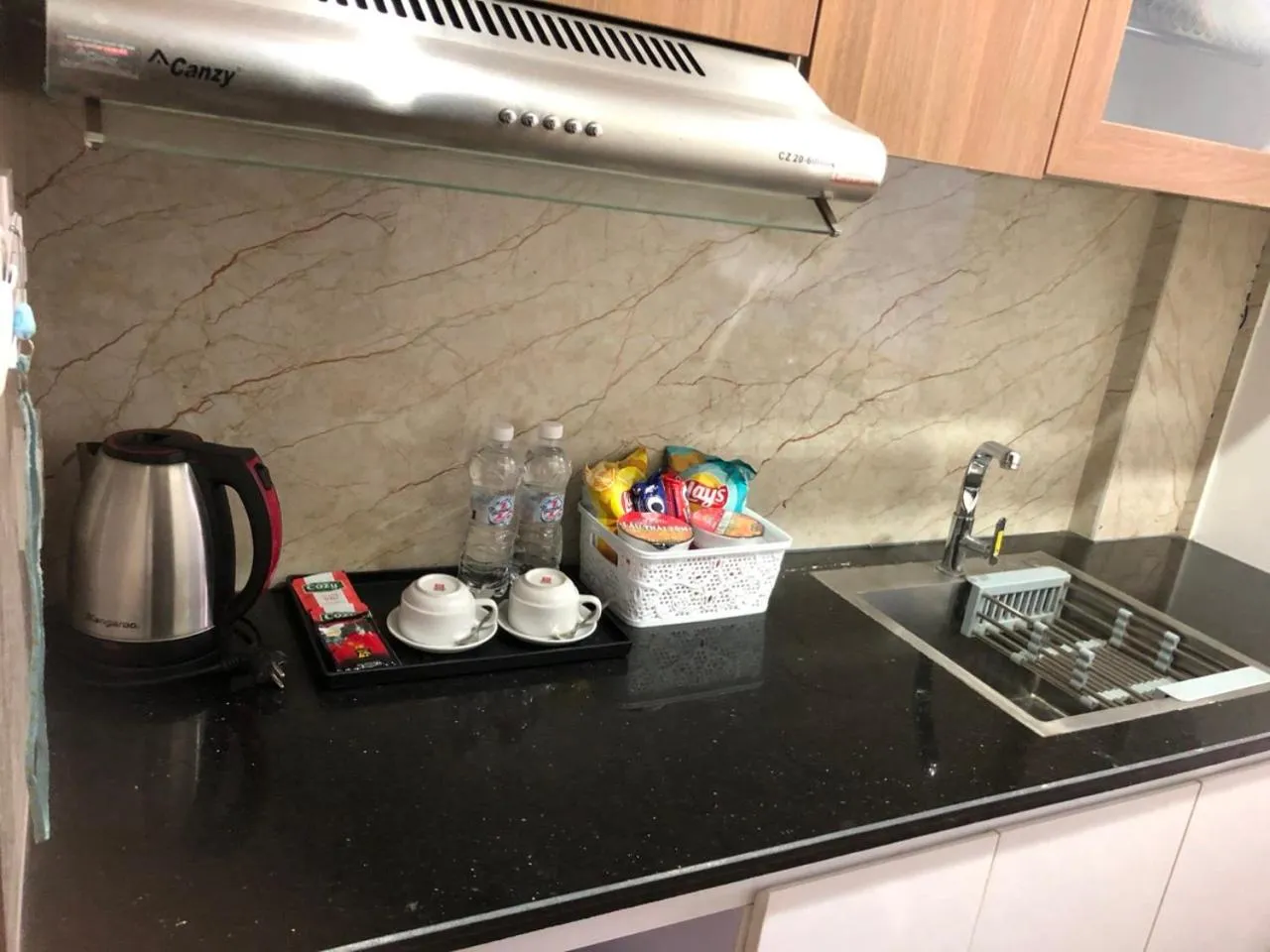 stove in Queenie Hotel