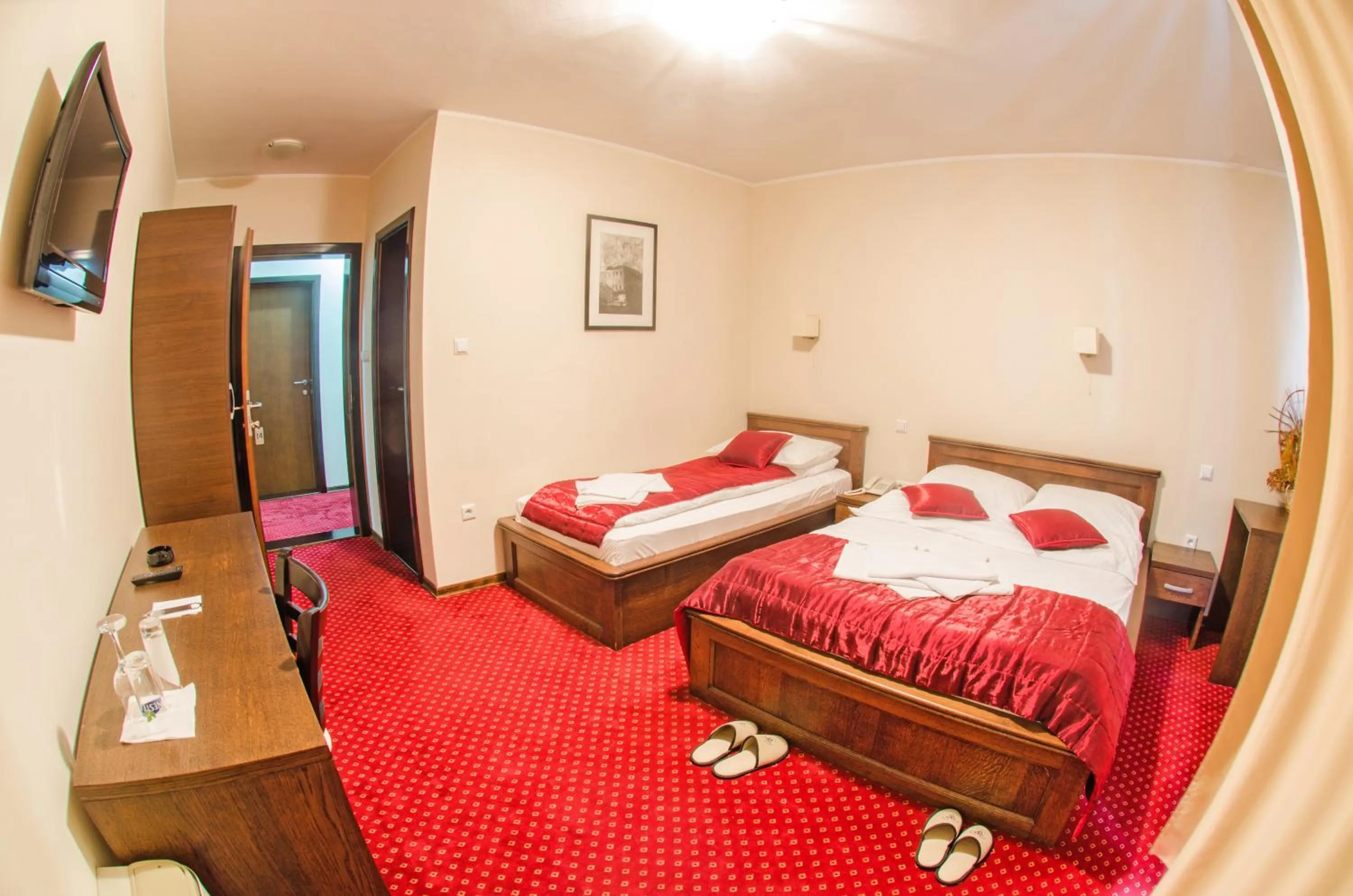 Bed in Hotel Konak Konjic