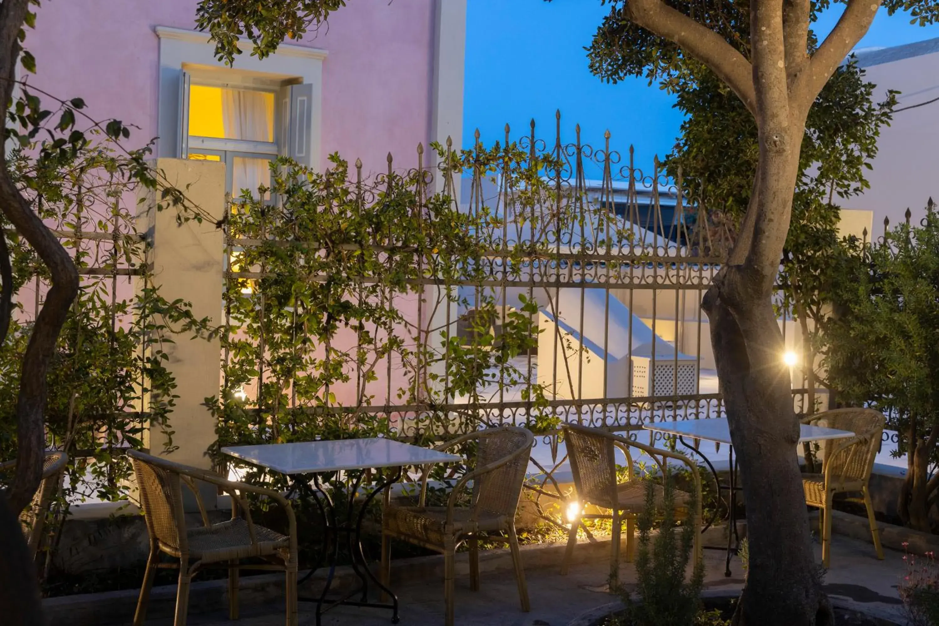 Patio in Aria Lito Mansion Patio in Aria Lito Mansion