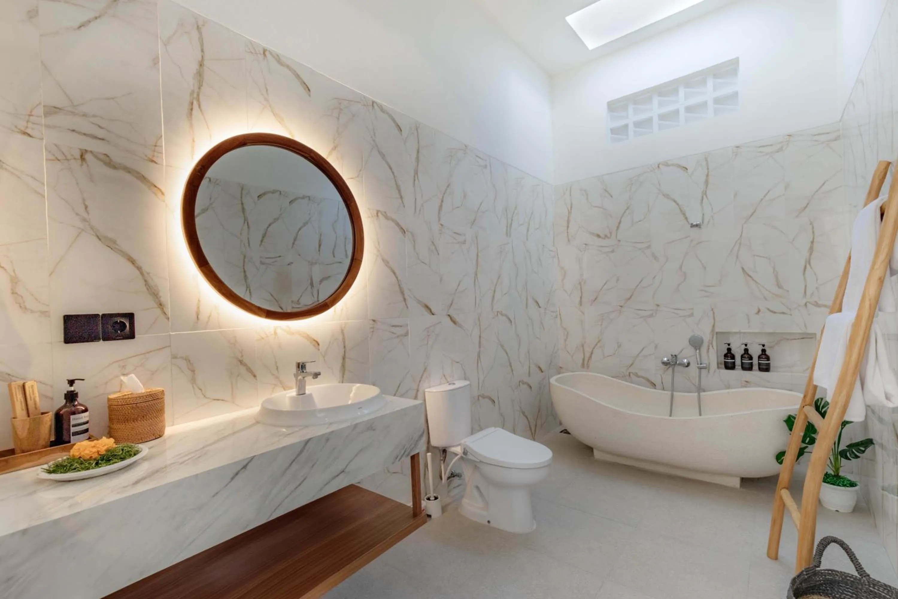 Bathroom in Villa Sardegna Ubud