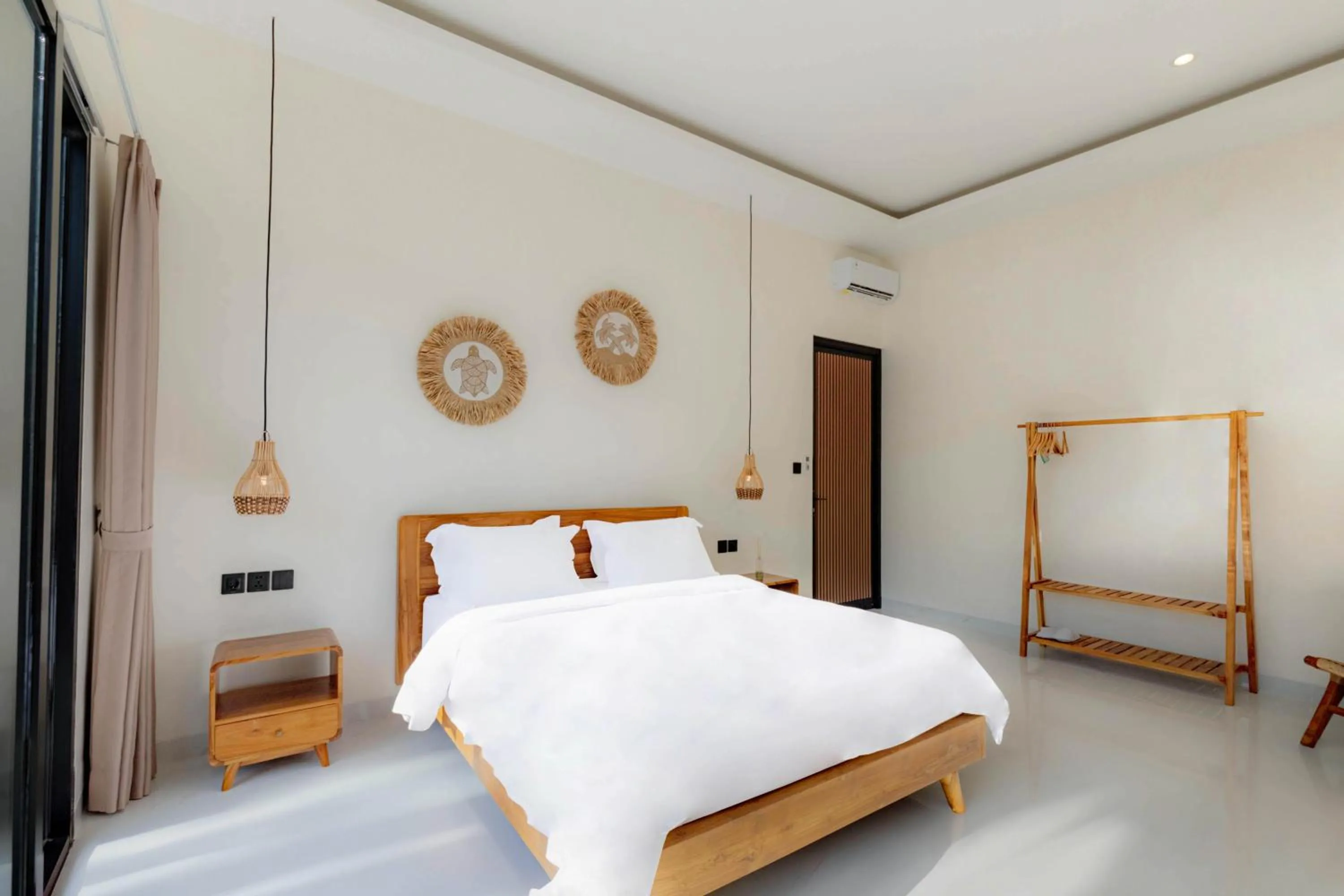 Bedroom, Bed in Villa Sardegna Ubud