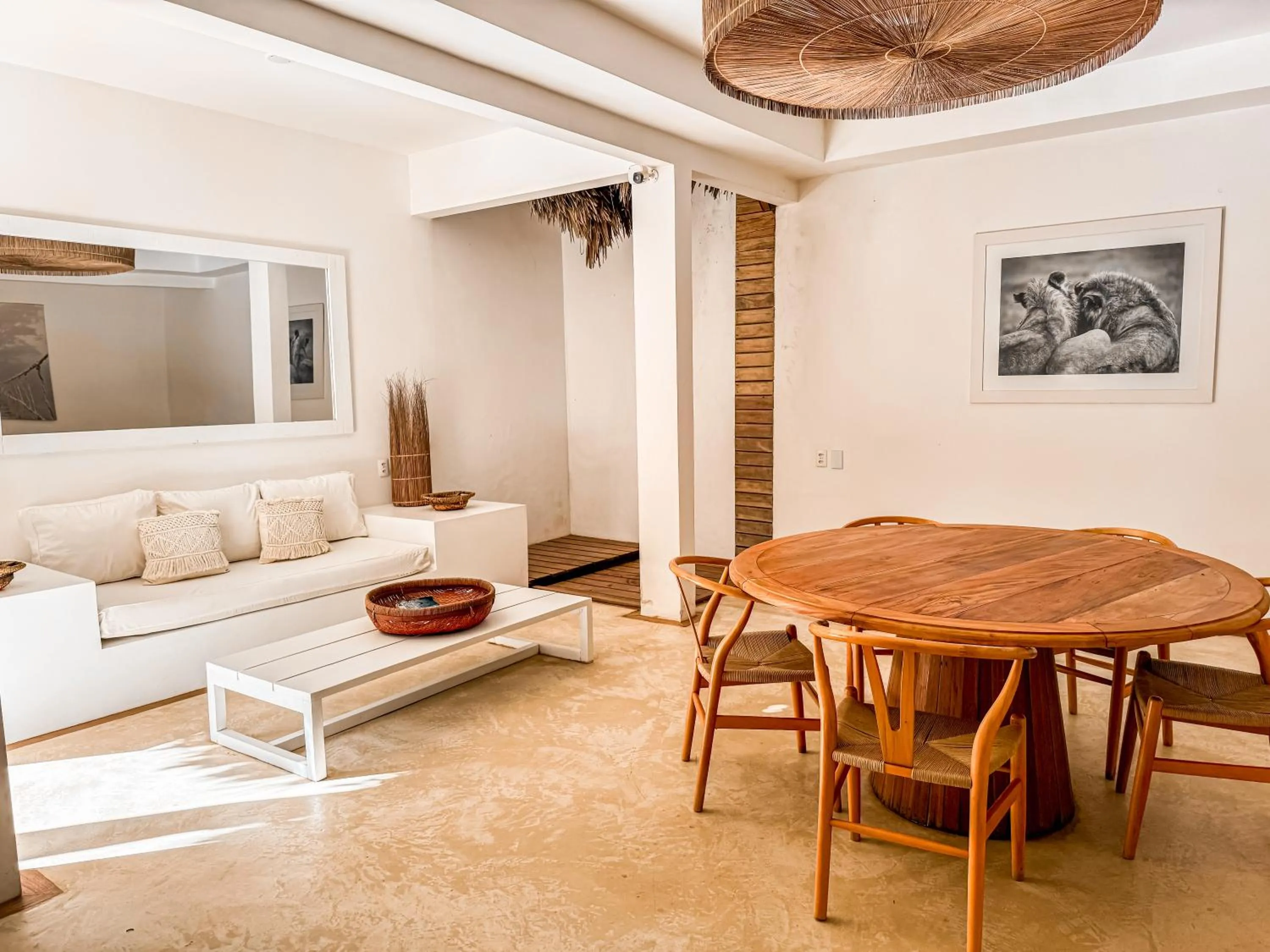 Seating area in Villa Alegria - La Villa Group