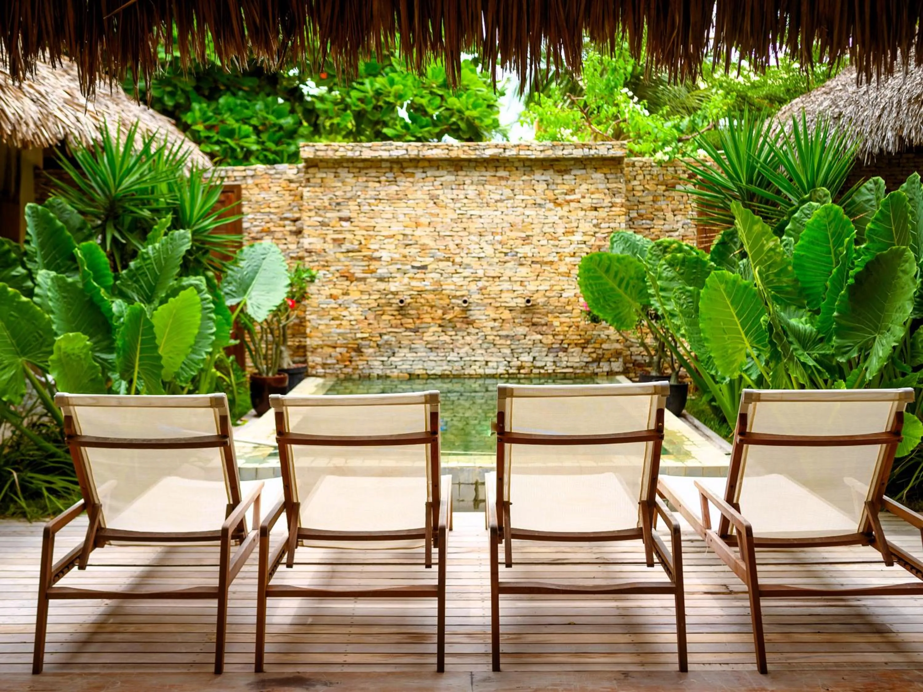 Patio in Villa Alegria - La Villa Group