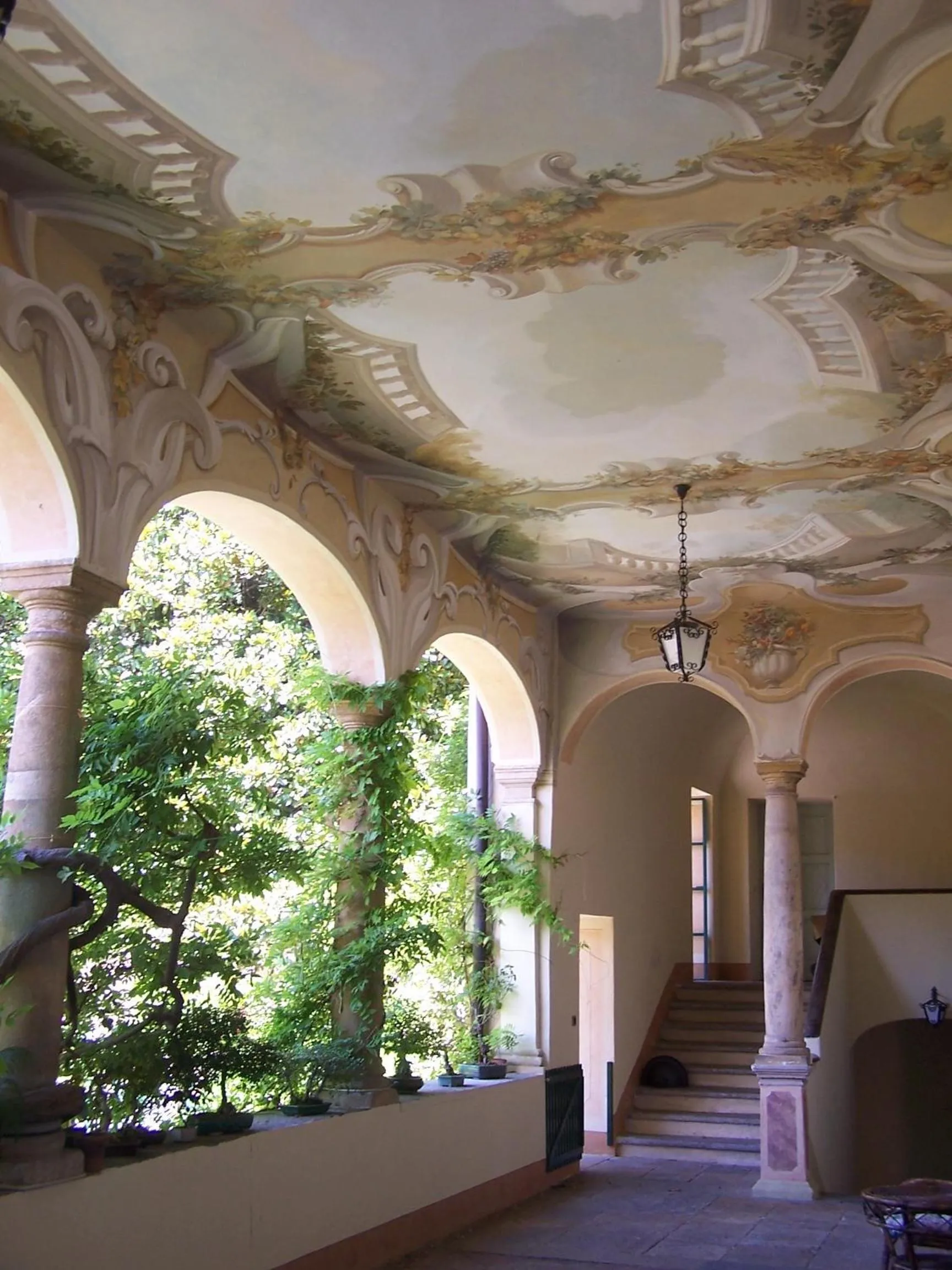 Patio in Palazzo Ronchelli