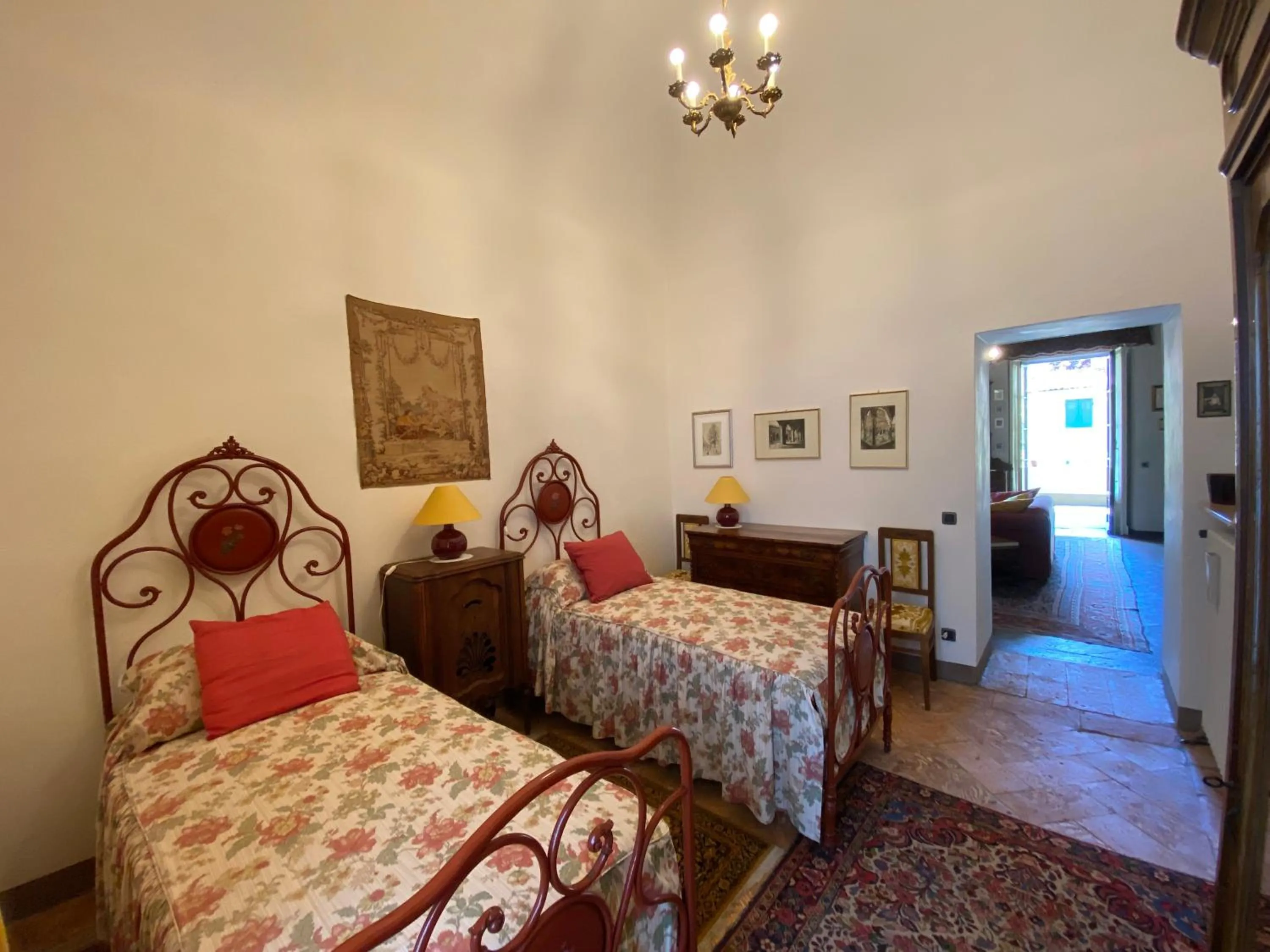 Bedroom in Palazzo Ronchelli
