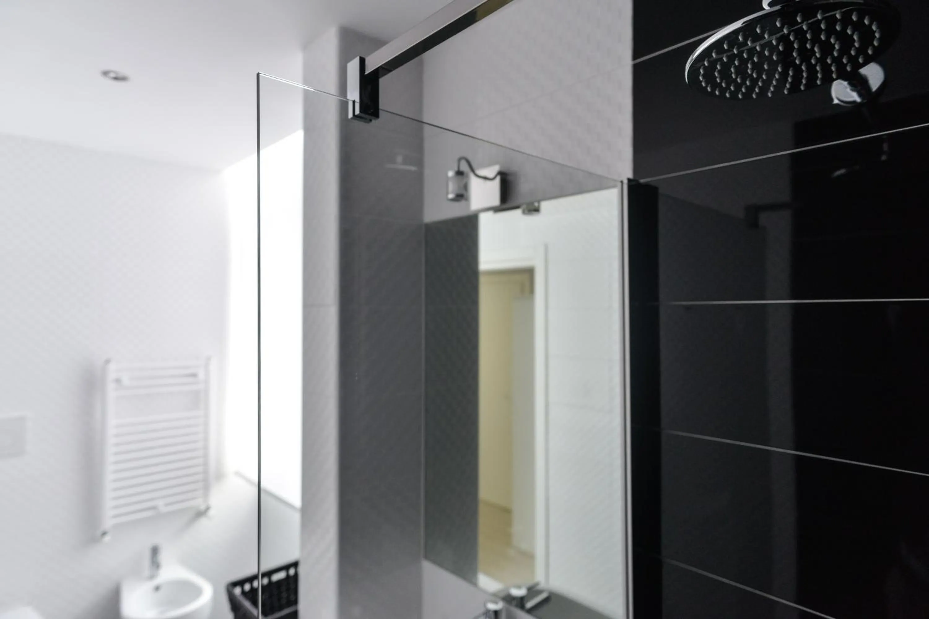 Shower in Lata Luxury Rooms