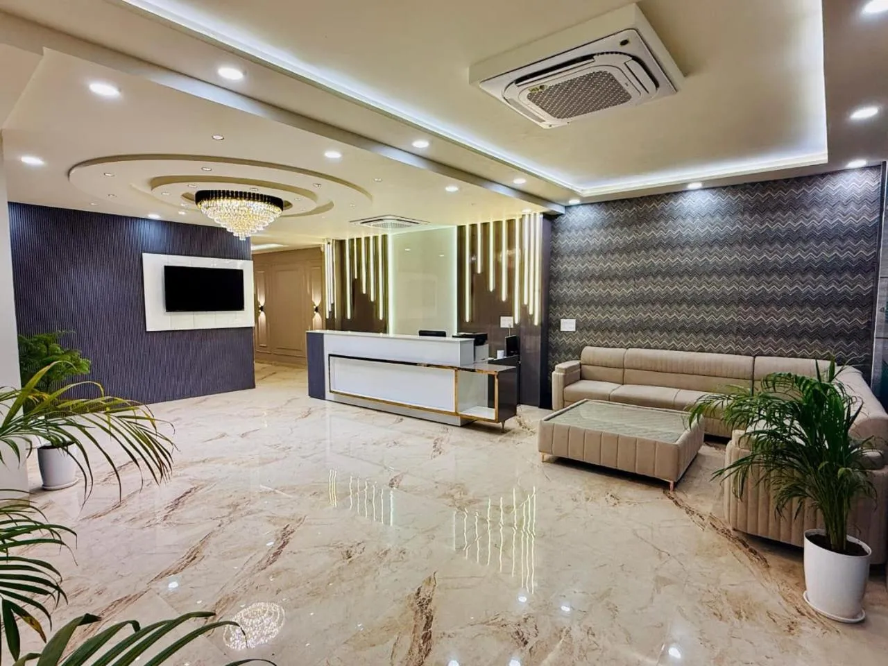 TV and multimedia in Hotel Majestic Heights Agra