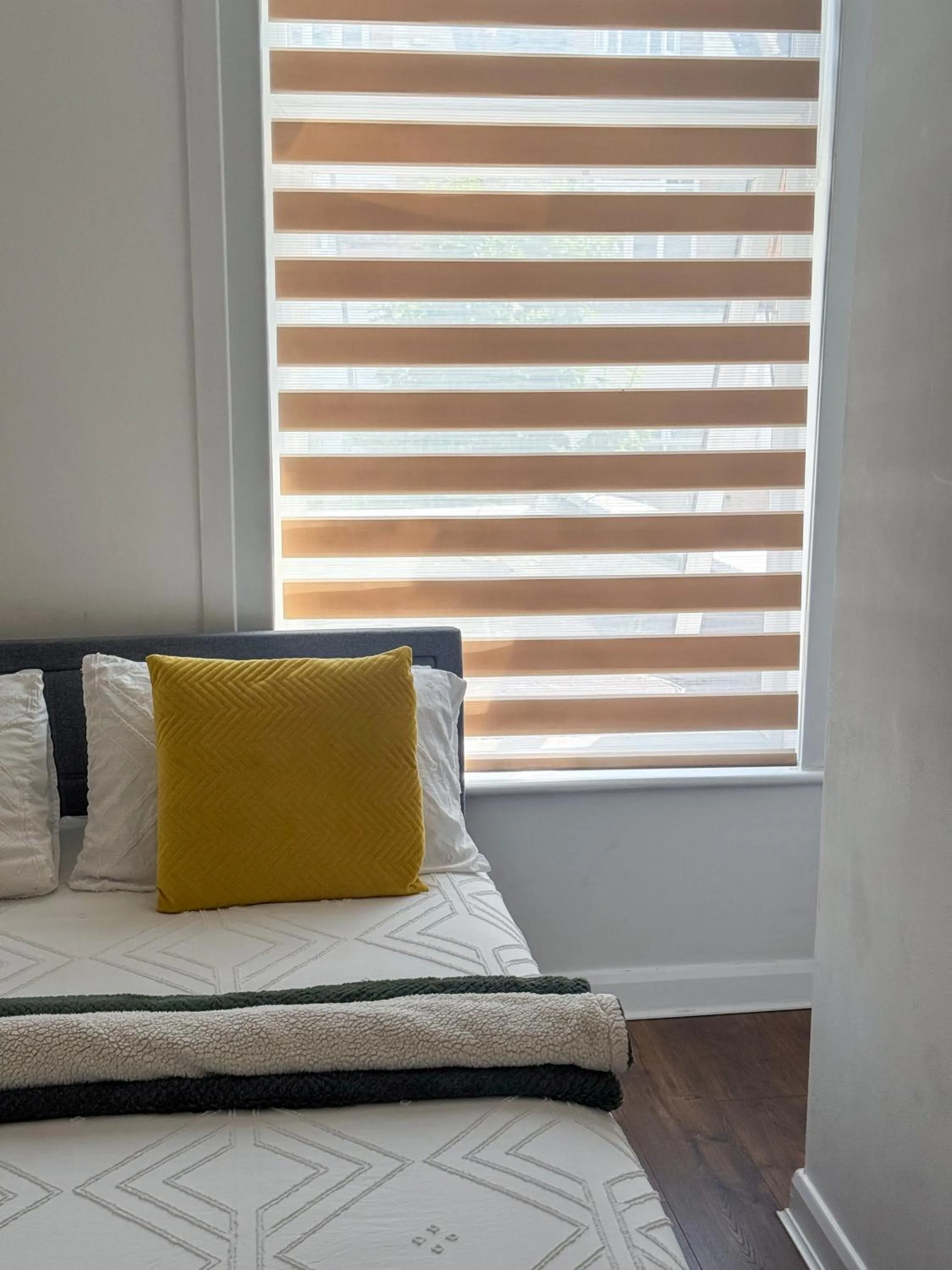 Bedroom, Bed in Dalston Luxe Studios, 10 minutes away from Liverpool Train Station