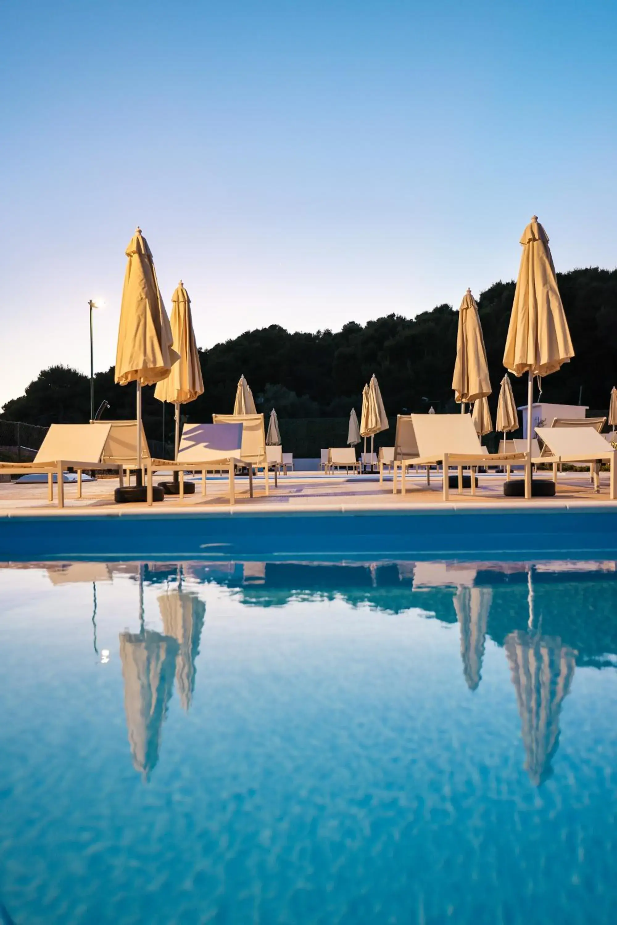 Pool view in Apartments Medena Pool view in Apartments Medena